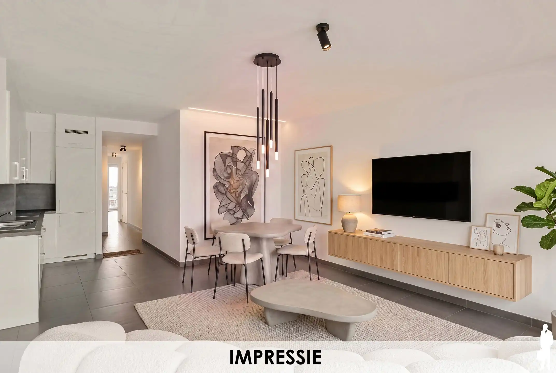 Uniek penthouse met panoramisch zicht over Antwerpen foto 4