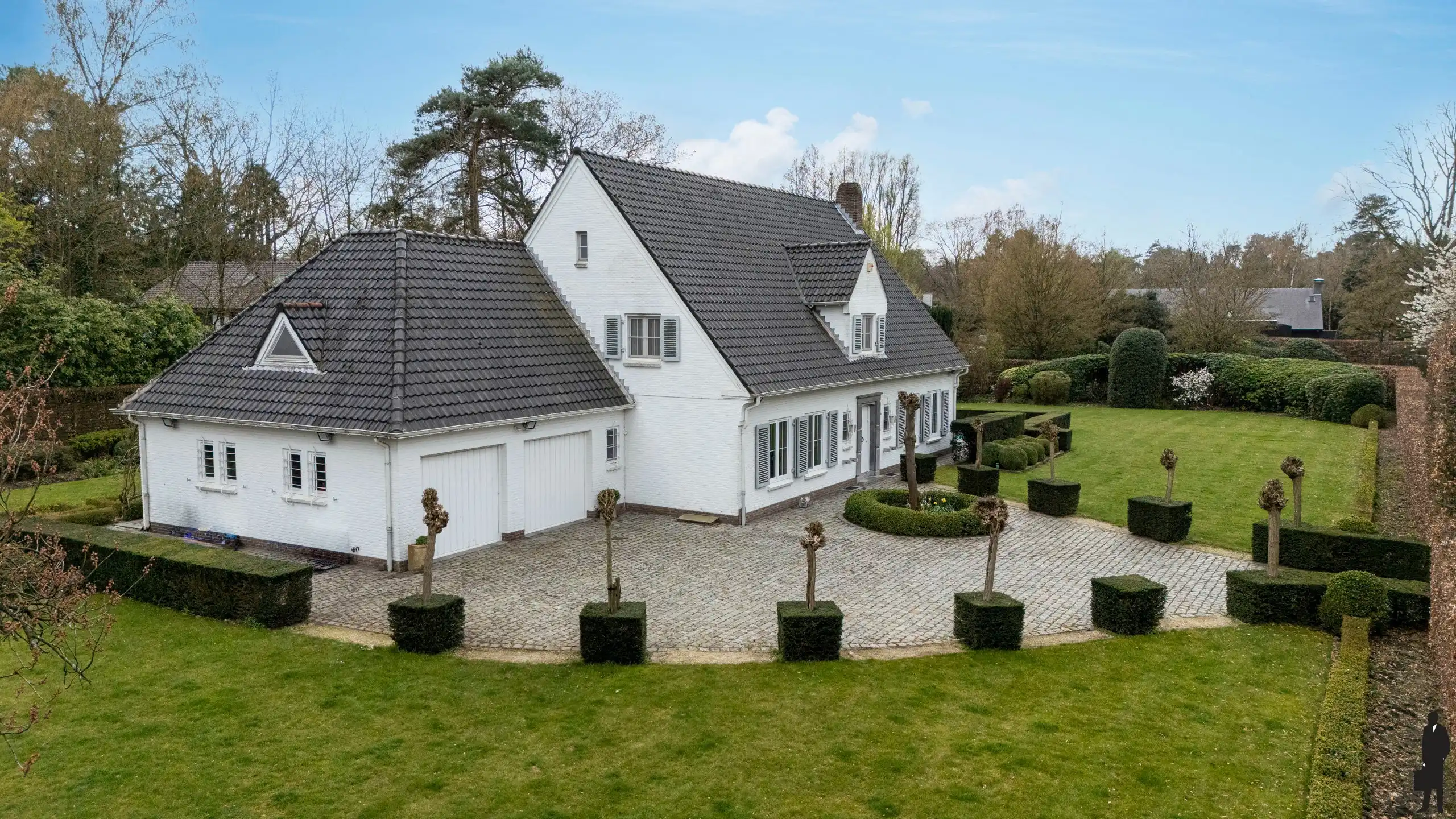 Klassieke villa met zwembad op ca. 3.150 m² in Schilde foto 2