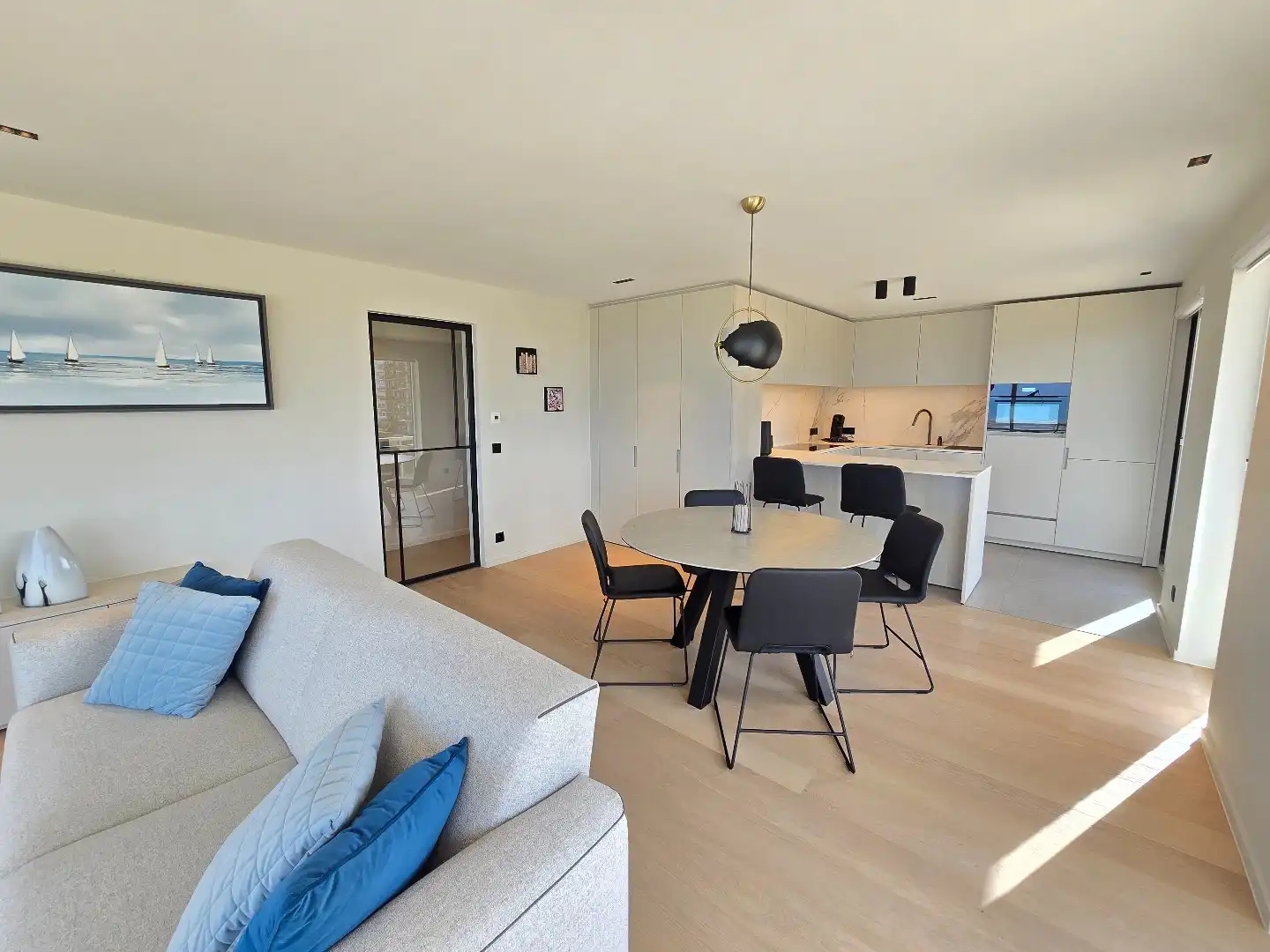 Hoek appartement 2 slpk met zeezicht foto 2