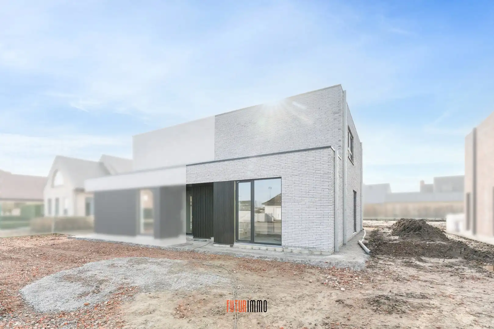 Half open nieuwbouwwoning - 6% BTW mogelijk! foto {{pictureIndex}}