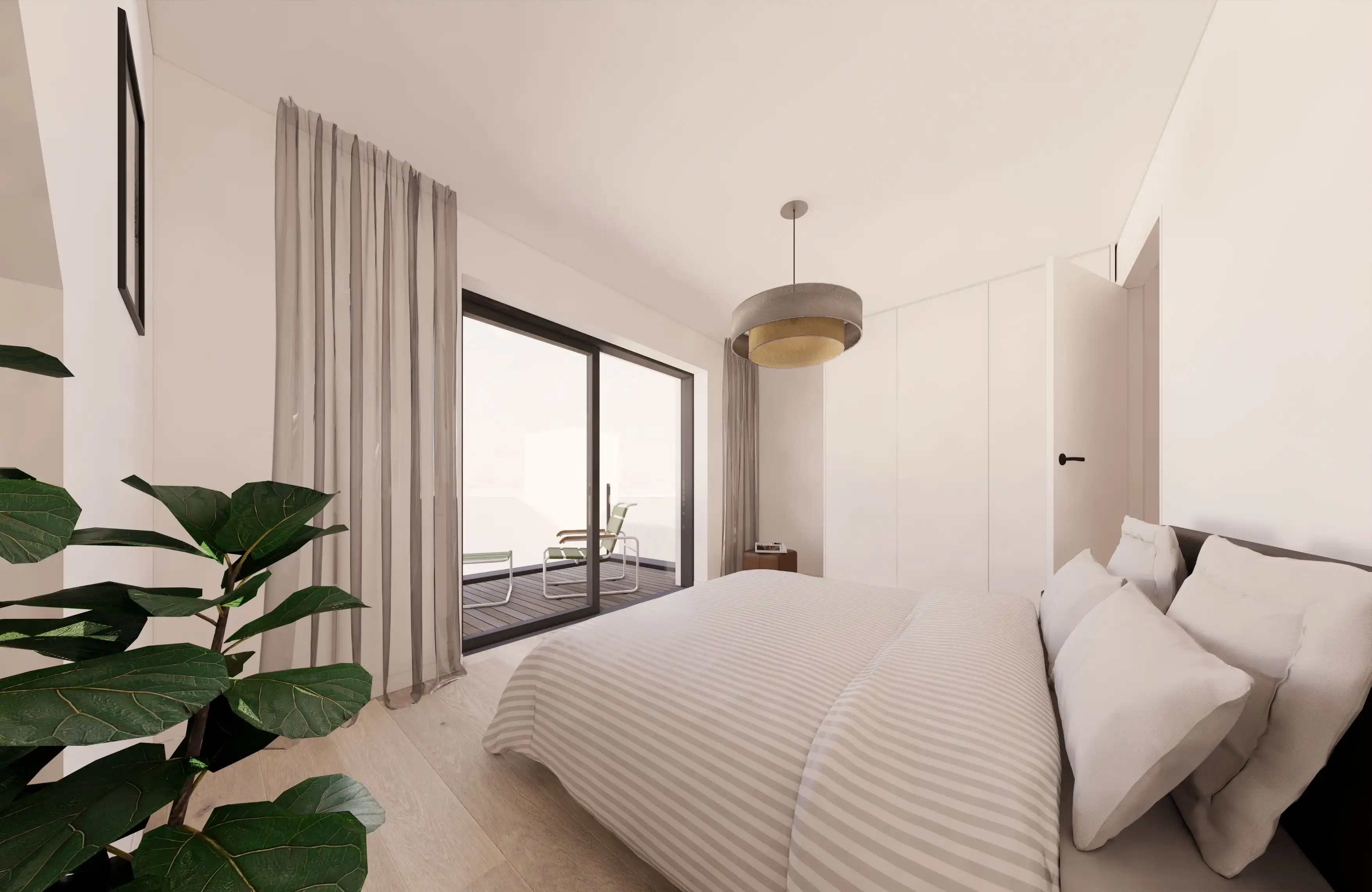 UNIEK DUPLEX APPARTEMENT MET 3 SLAAPKAMERS EN TERRASSEN – OP WANDELAFSTAND VAN ZEE! foto 6