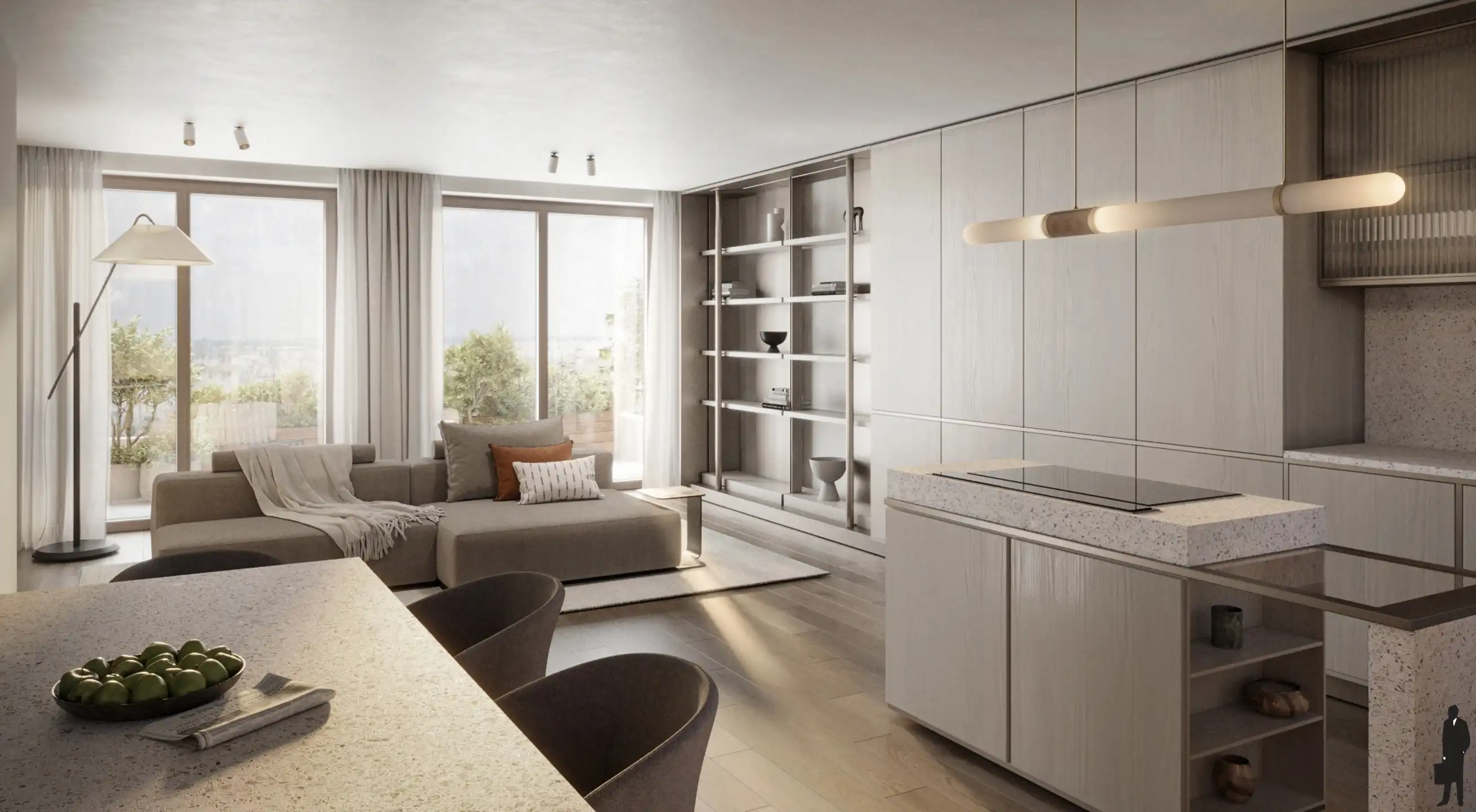 CITY YARD - trendy nieuwbouw wonen aan Den Dam foto {{pictureIndex}}