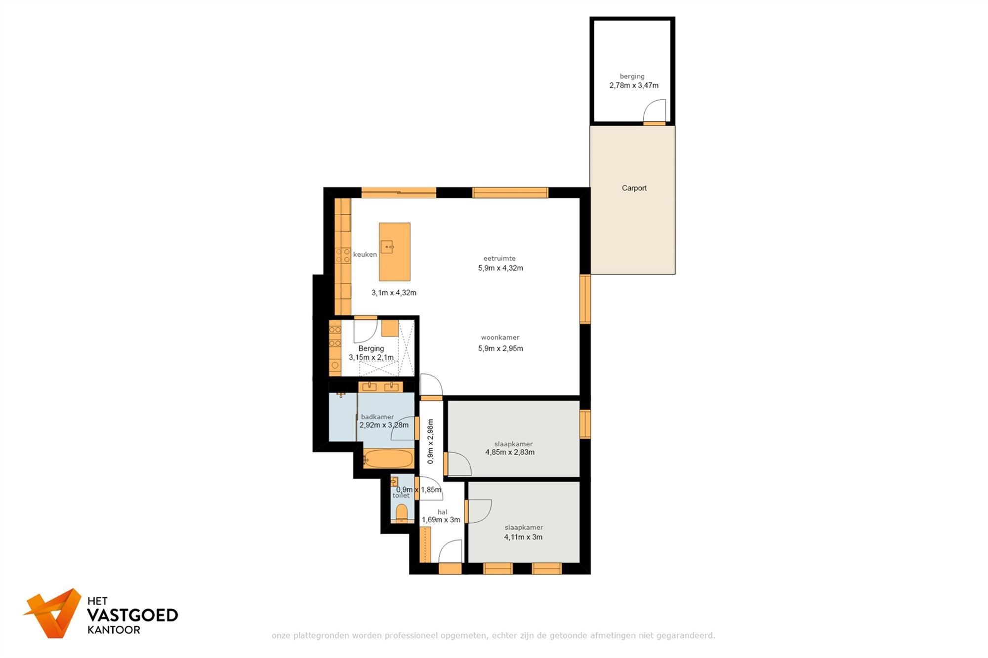 NIEUWBOUW GELIJKVLOERS APPARTEMENT (132M²)  MET 2 SLAAPKAMERS, RUIM TERRAS EN PRIVE TUIN NABIJ BERINGEN CENTRUM foto 16