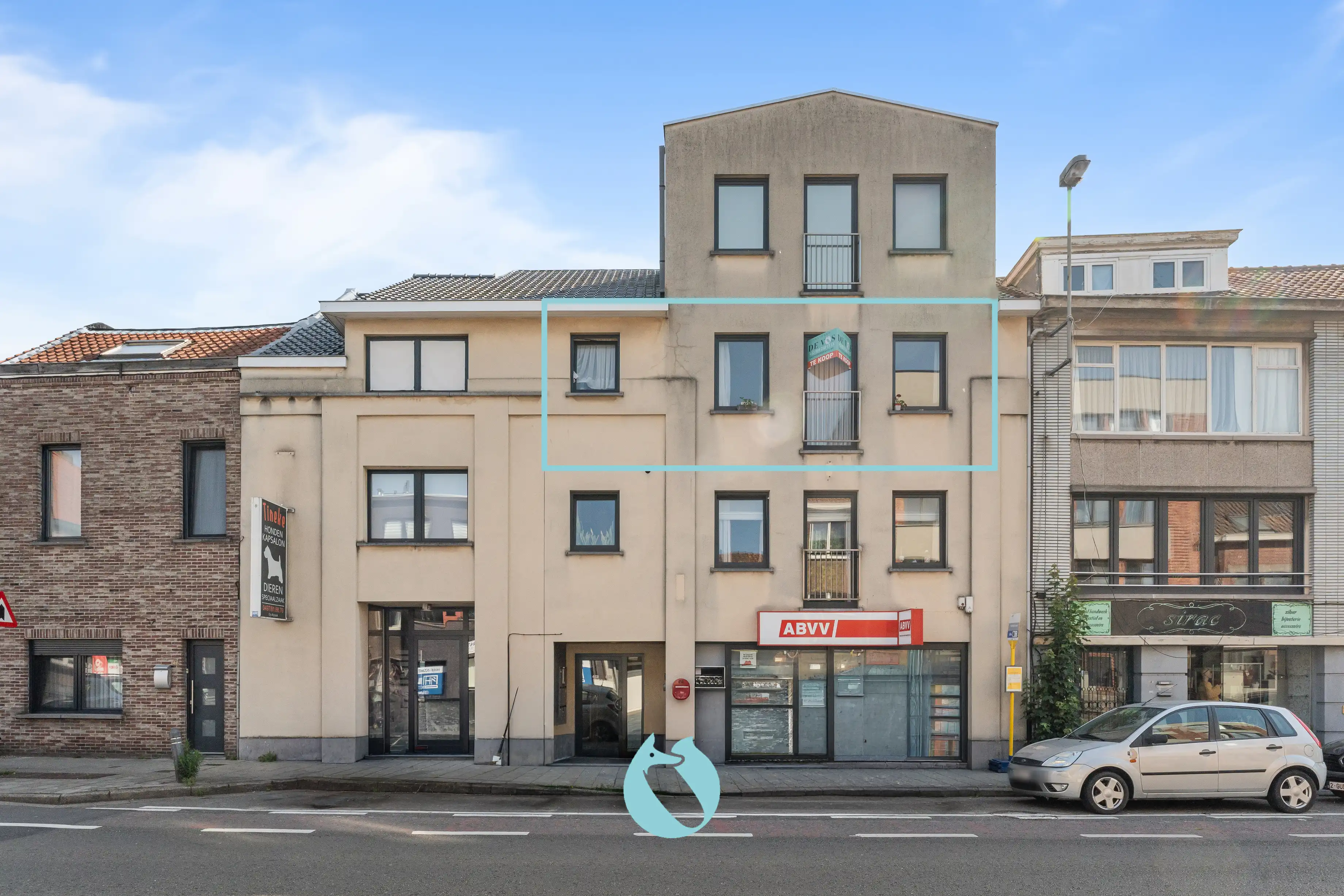 Gunstig gelegen 2-slaapk. appartement te koop in Mariakerke foto 2