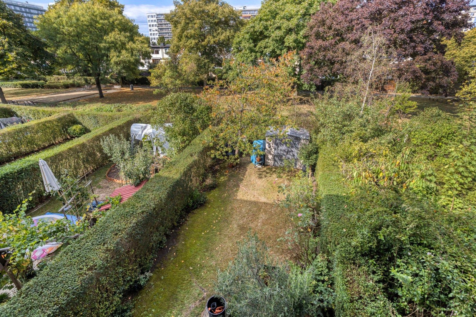 Bel-étagewoning van 163 m² met 3 slaapkamers, tuin en groen zicht te Linkeroever! foto 21