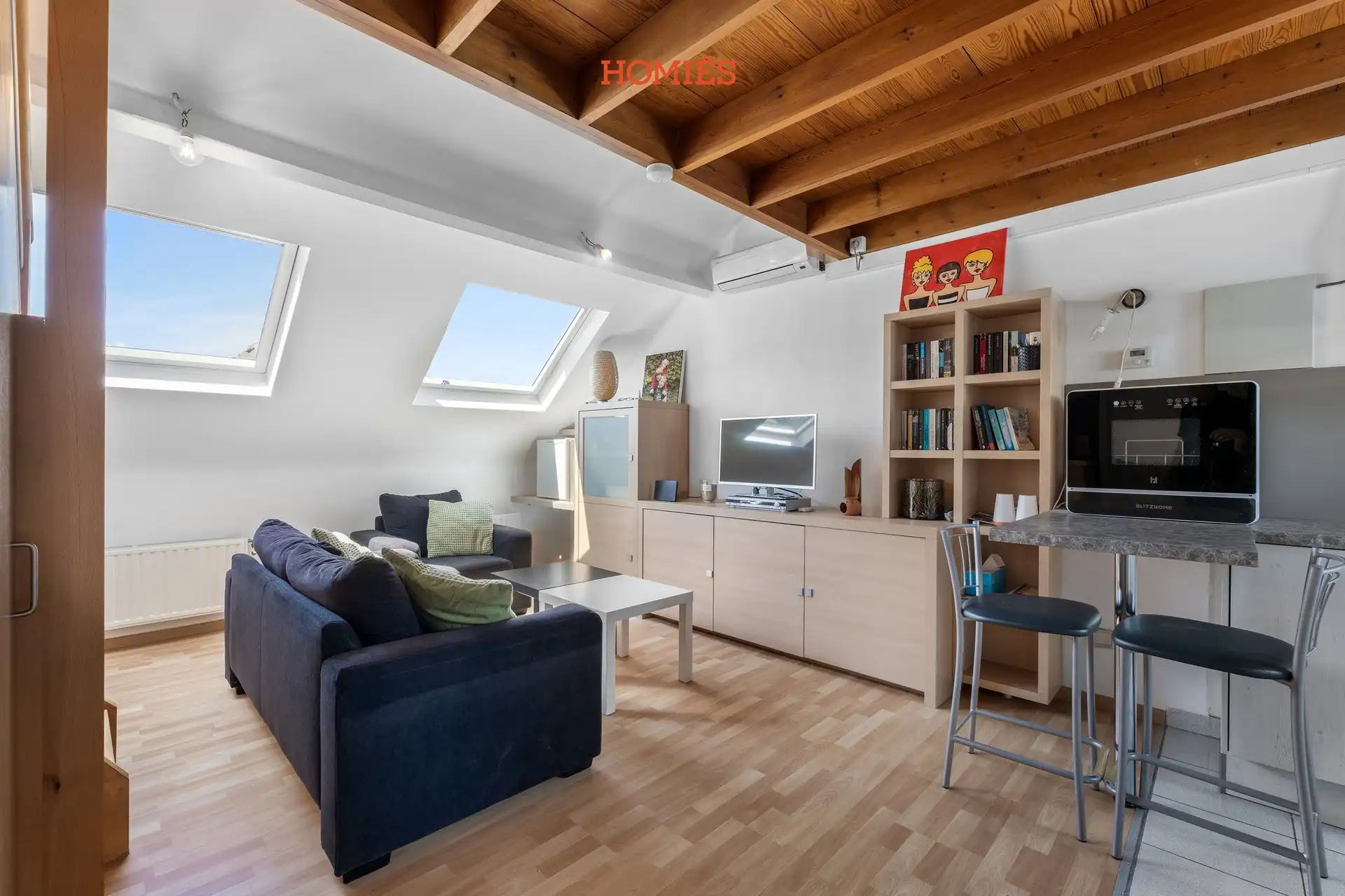Duplex studio in het centrum van Leuven foto 2