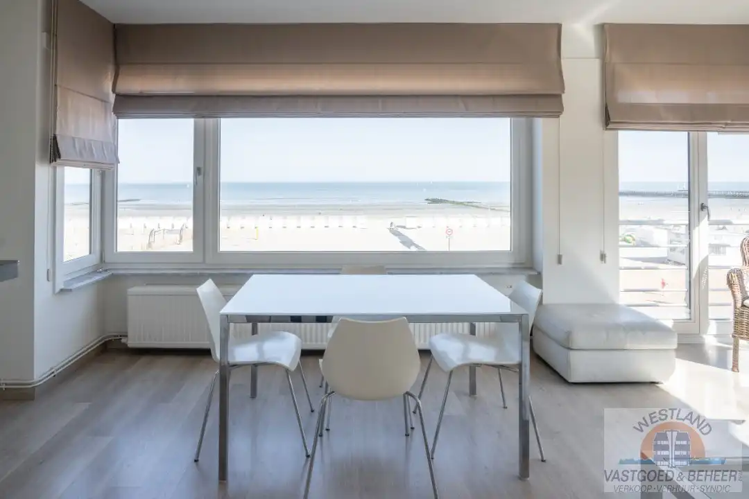 Instapklaar appartement met frontaal zeezicht foto 9
