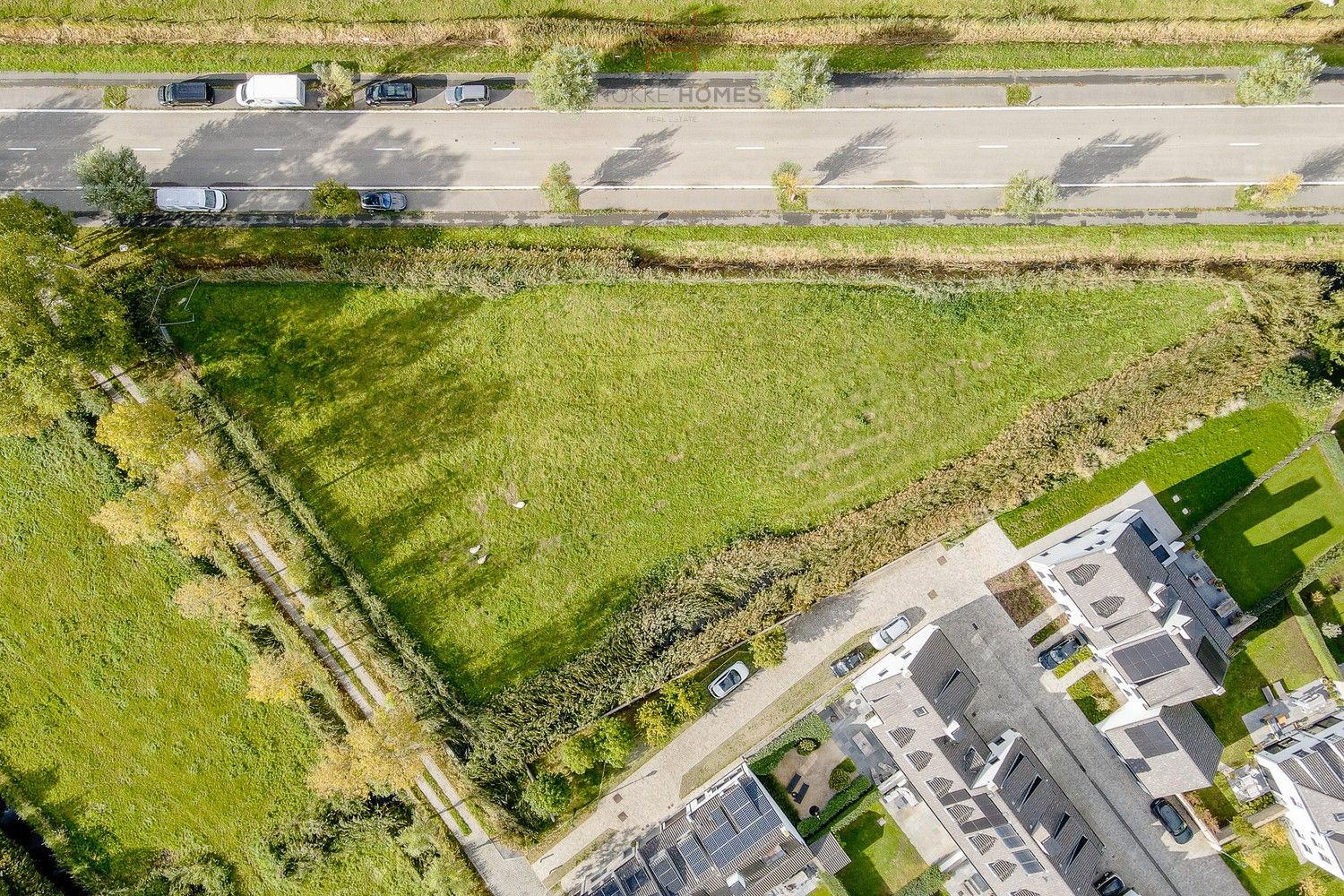 Uitzonderlijke bouwgrond van ca. 2.895 m² in het charmante Ramskapelle foto 3