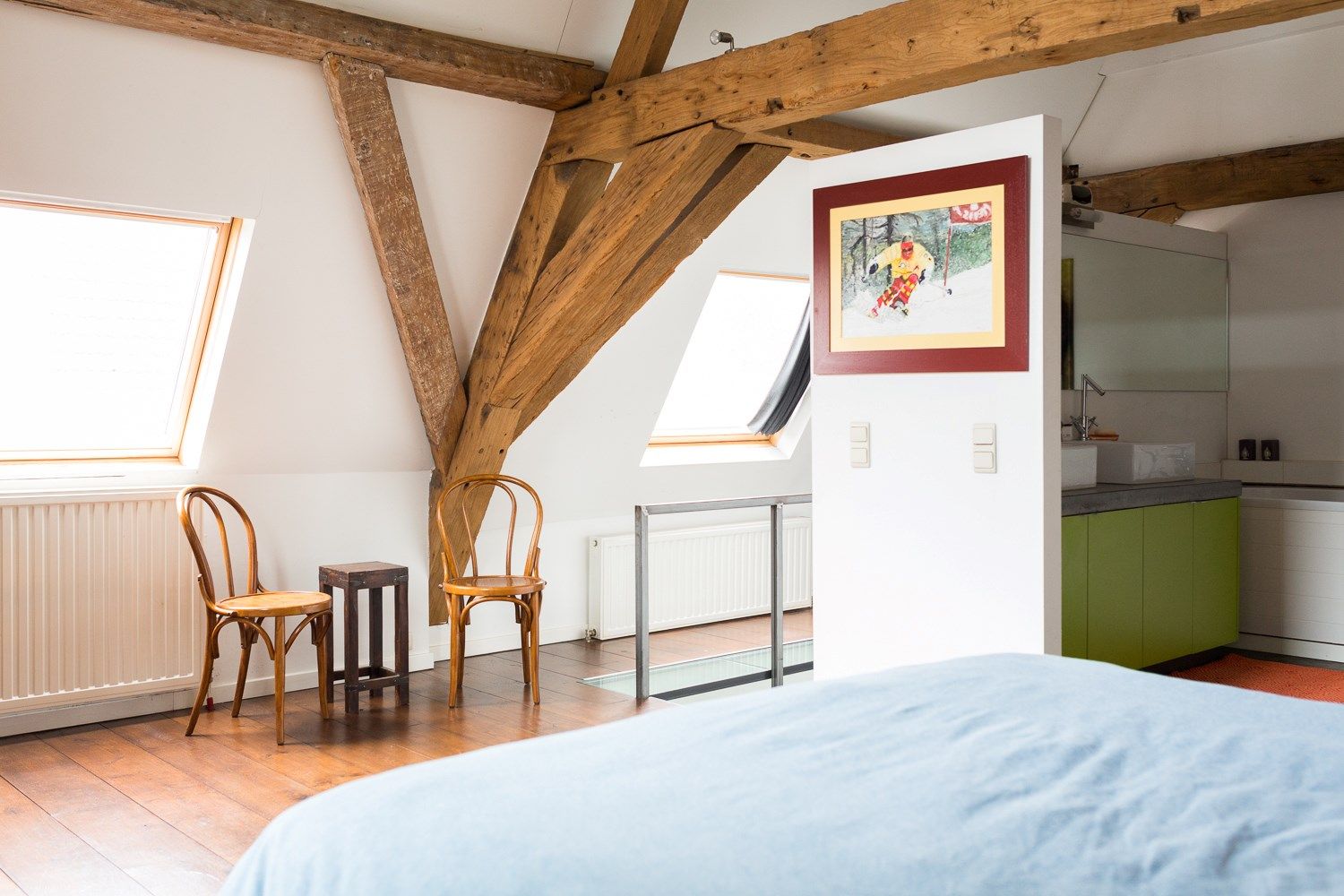 Leuk duplex éénslaapkamer appartement. foto 23