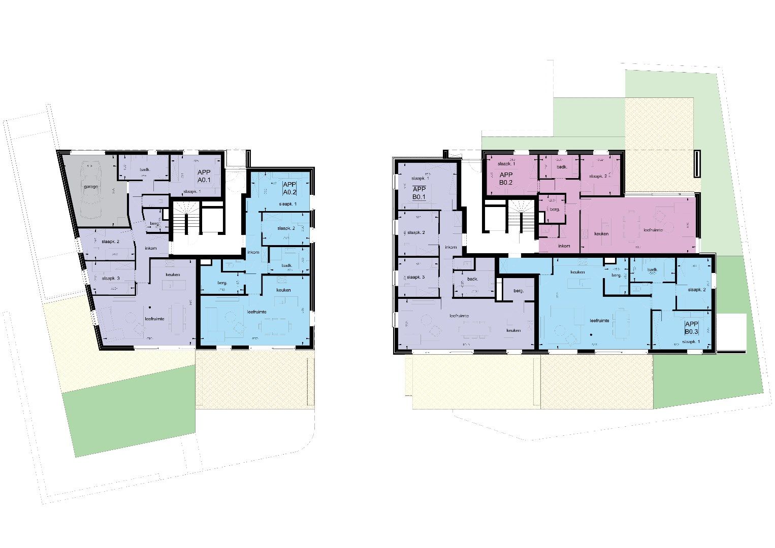 Gelijkvloers nieuwbouwappartement met 3 slaapkamers en tuin  foto 5