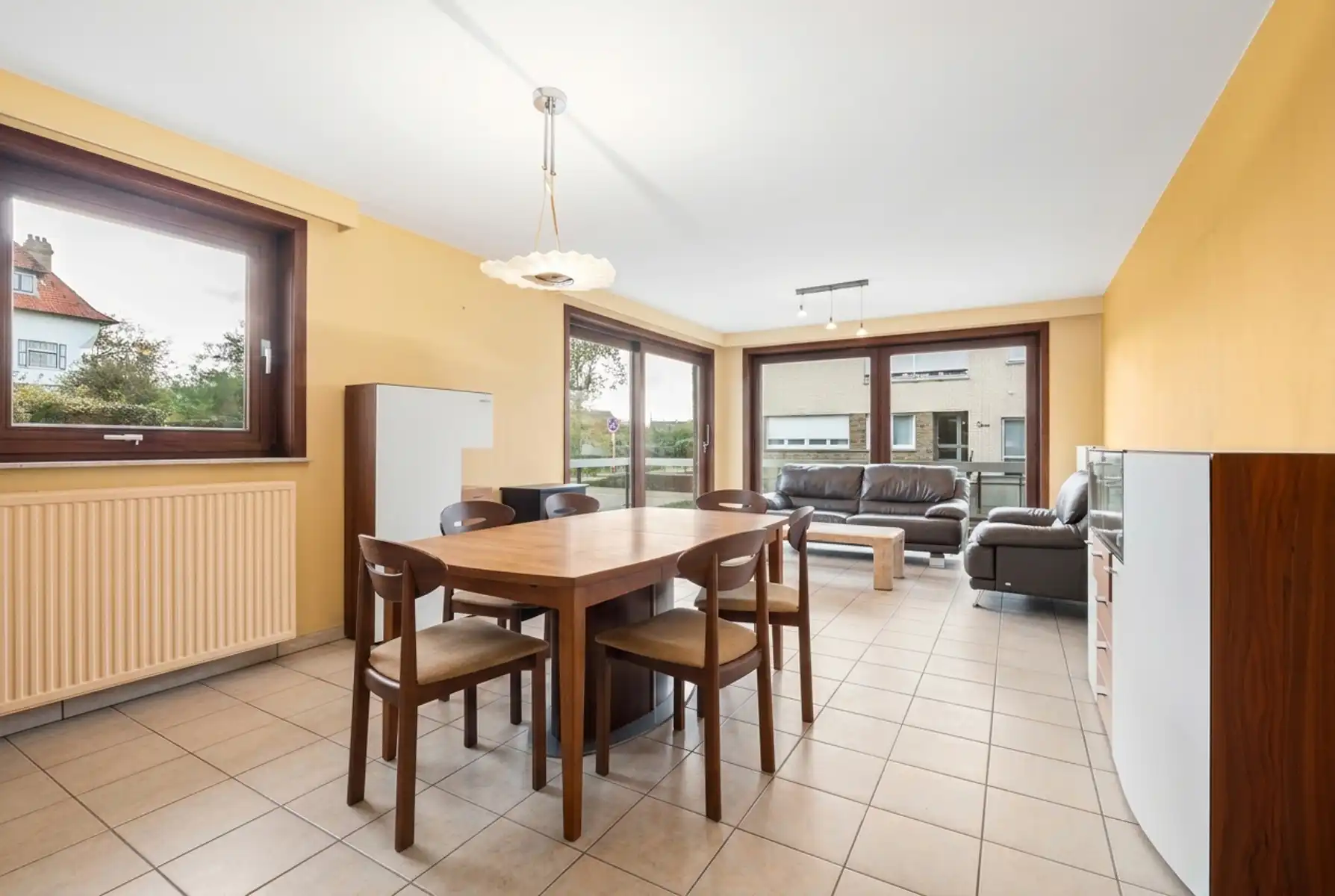 Gelijkvloers hoekappartement vlakbij het strand van Koksijde foto 2