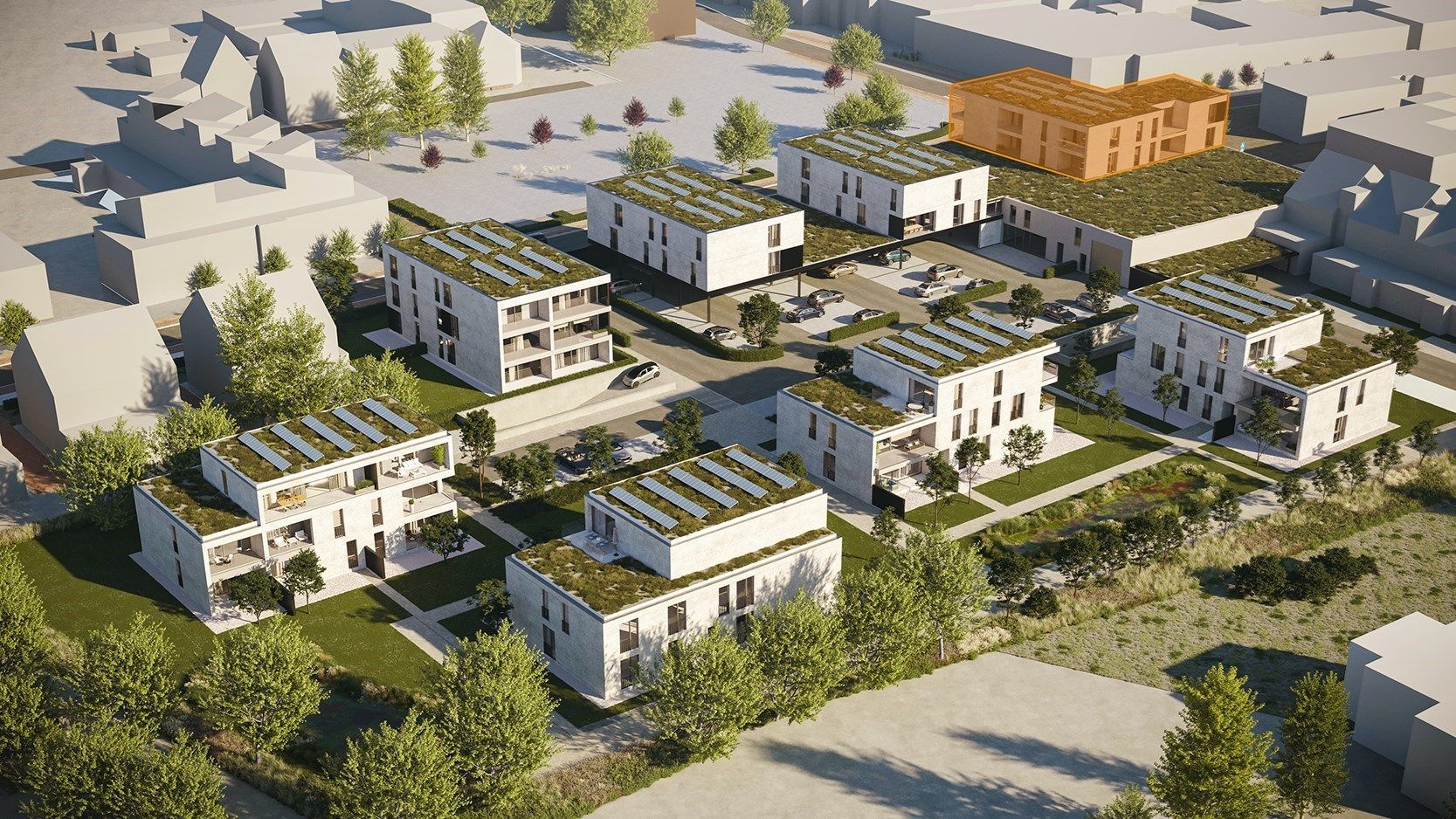 Energiezuinig nieuwbouw app van 134,53m² met 2 slaapkamers en terras in het gegeerde Koersel  foto 3