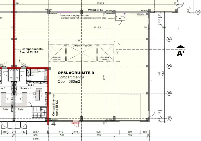 Nieuwbouw KMO-unit 380 m² + 107 m² kantoor op topligging in Evergem foto 18