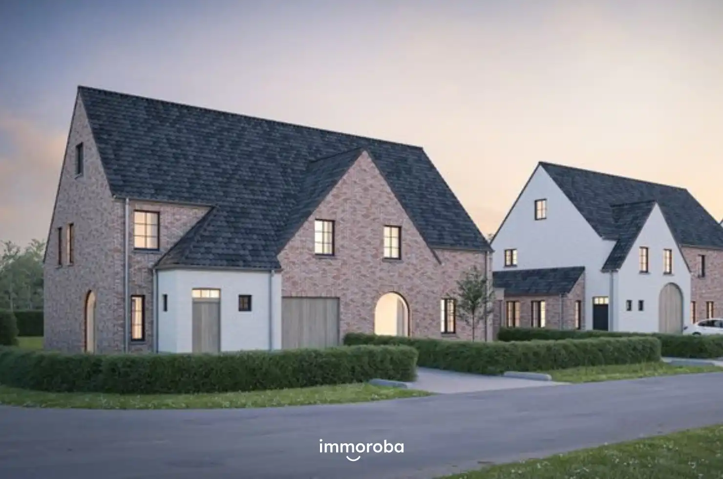 Prachtige NIEUWBOUW woning op landelijke ligging TE KOOP in Ingooigem (Anzegem). foto {{pictureIndex}}