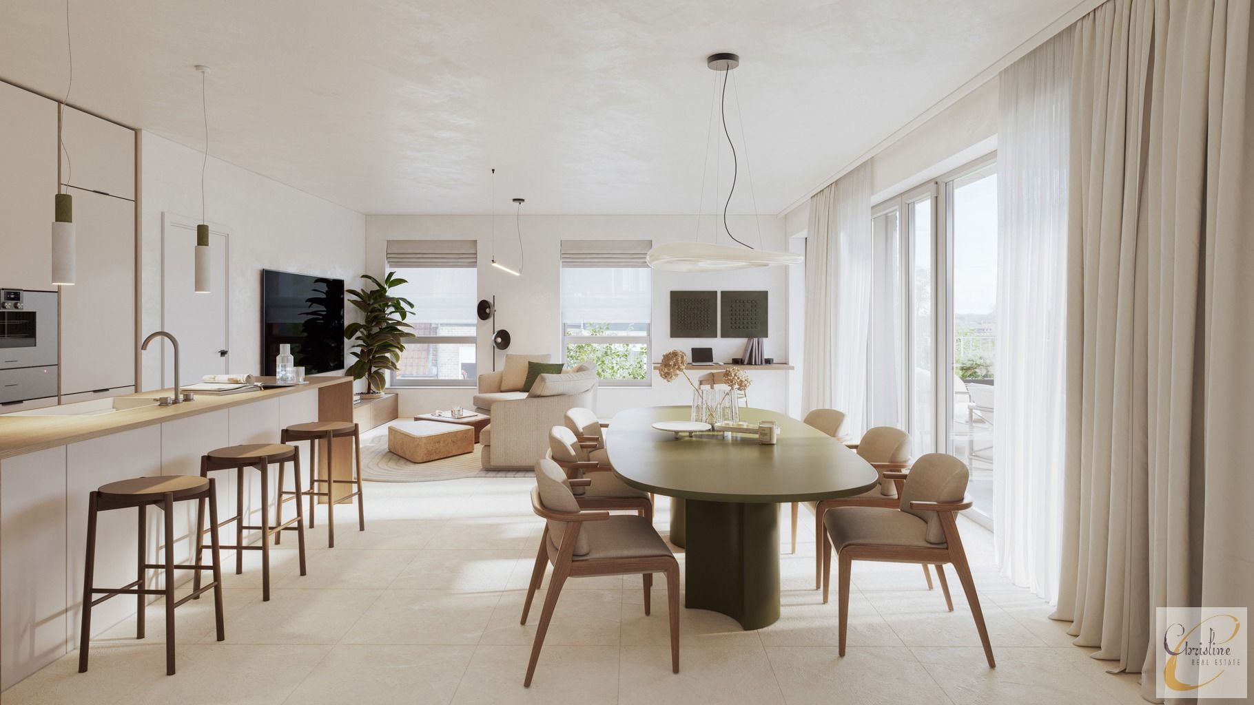 Penthouse 2 slaapkamers foto 2
