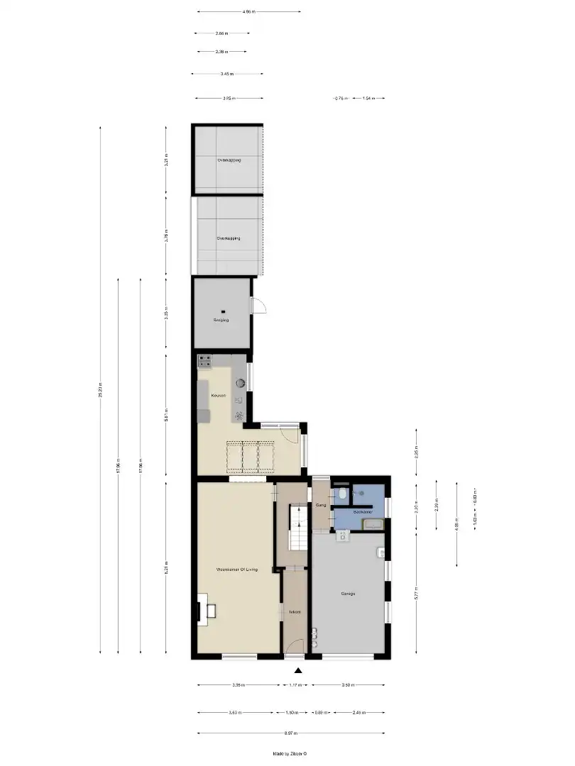 Halfopen bebouwing met 5 ruime slaapkamers, 2 badkamers, garage en tuin in Holsbeek – bewoonbare oppervlakte 214m² foto 37