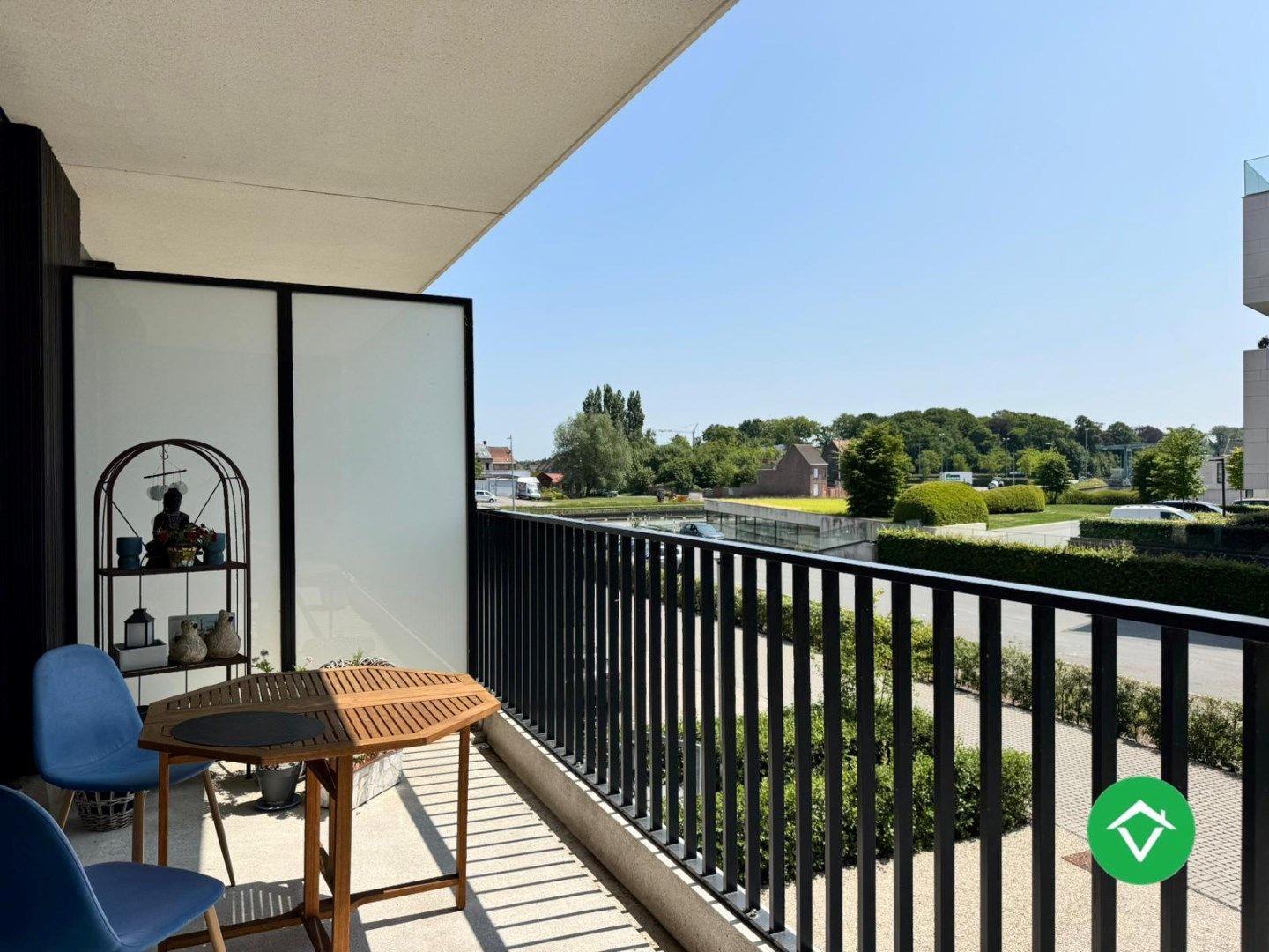 Modern 1-slaapkamerappartement met ruim terras aan de Vaartdijk in Brugge – EPC A foto 22