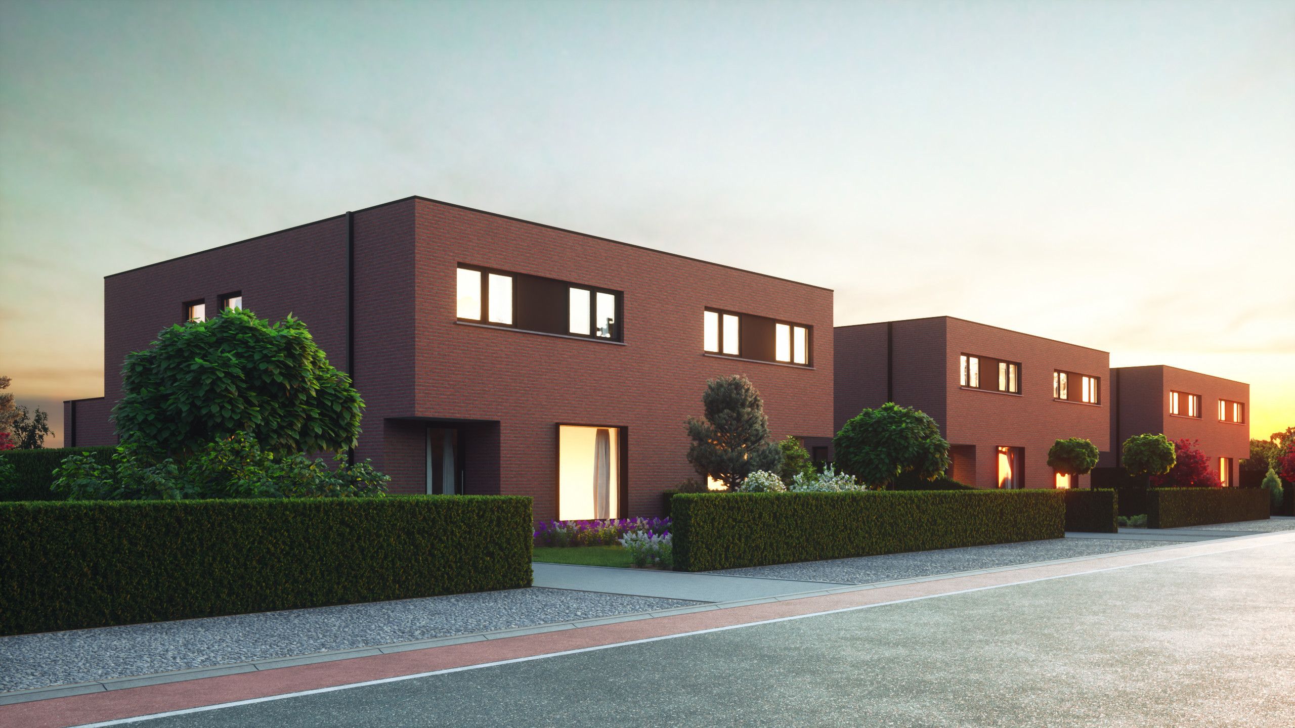 Moderne casco afgewerkte nieuwbouwwoningen met 3 slpk ! foto {{pictureIndex}}
