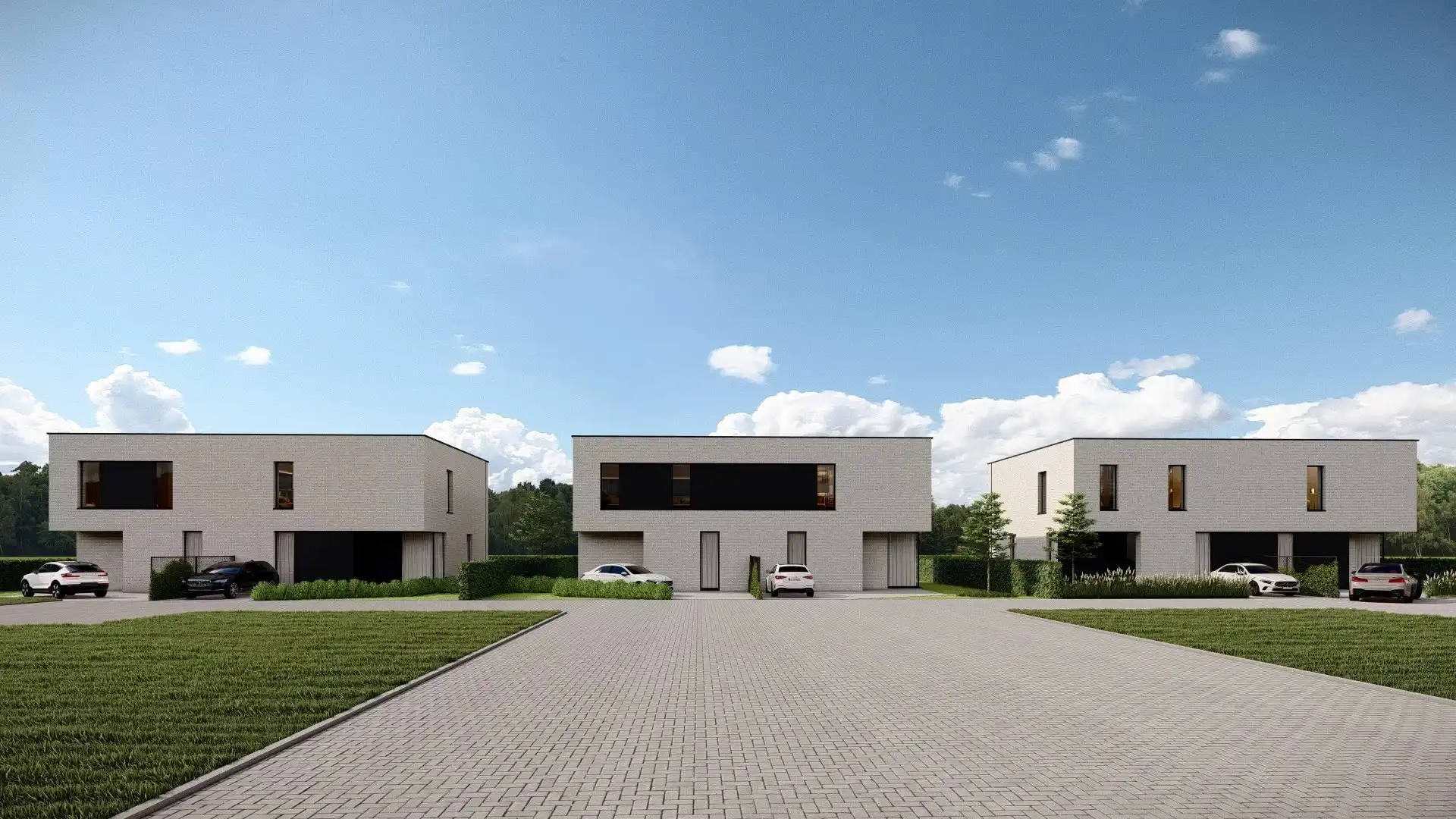 NIEUWBOUWPROJECT: ZES MODERNE ENERGIEZUINIGE WONINGEN IN KINDVRIENDELIJKE BUURT IN MILLEN foto 2