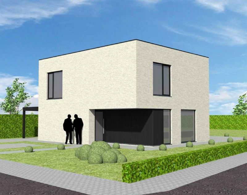 Nieuw te bouwen alleenstaande woning te Beveren-Leie. foto 3