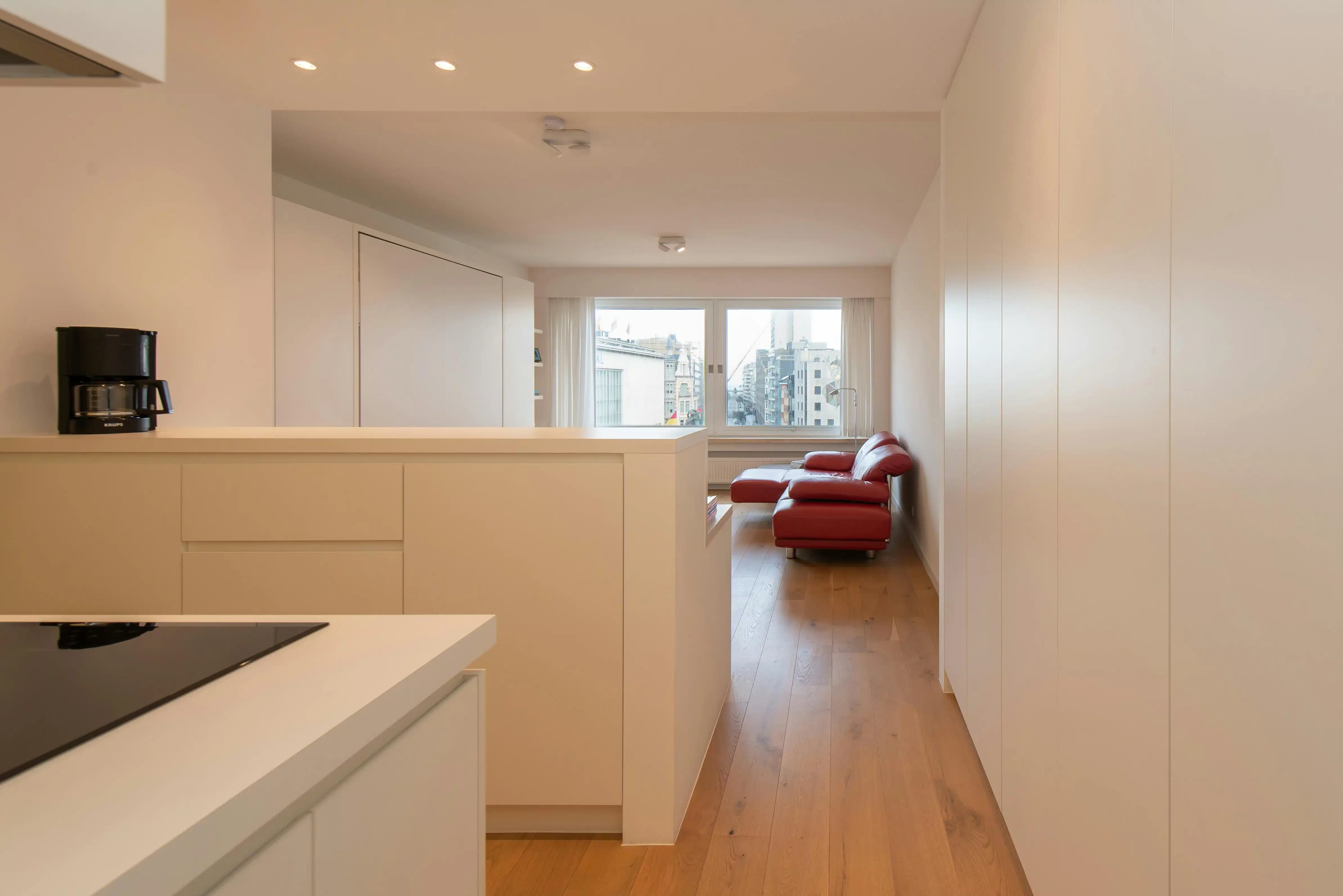 Magnifieke studio met prachtig open zicht op het Kursaal foto 17