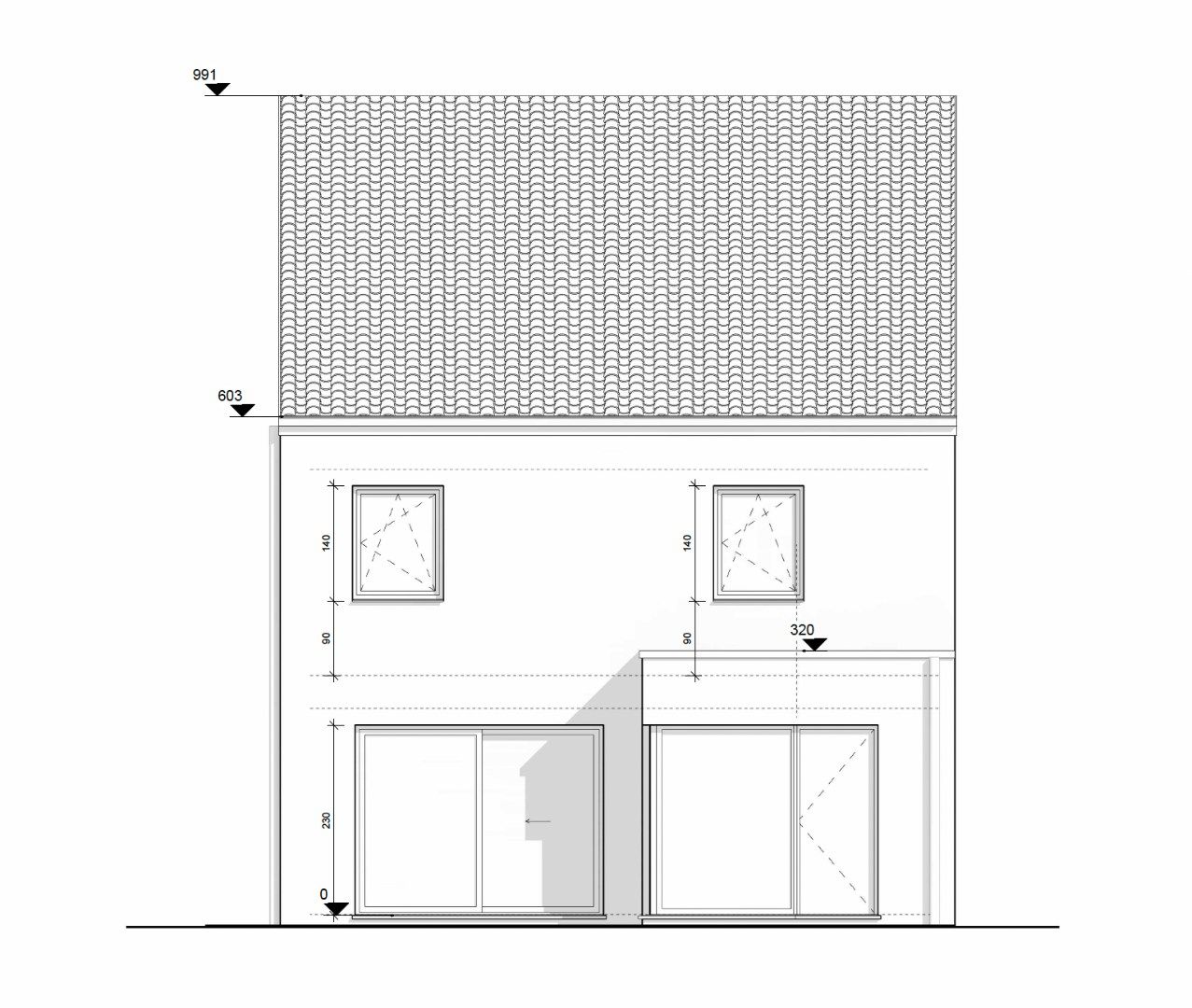 Ruime nieuwbouwwoning te Vissenaken met zicht op het achterliggende weides  foto 13