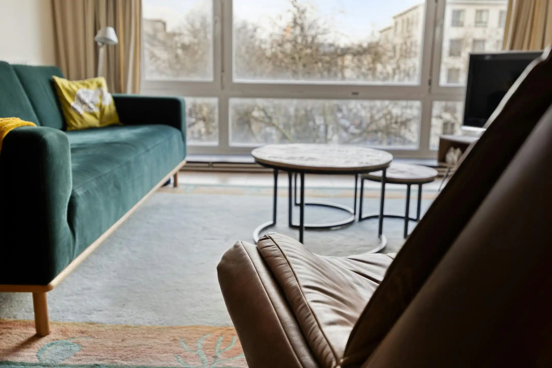 Appartement met twee slaapkamers en terras te koop Antwerpen centrum foto 4