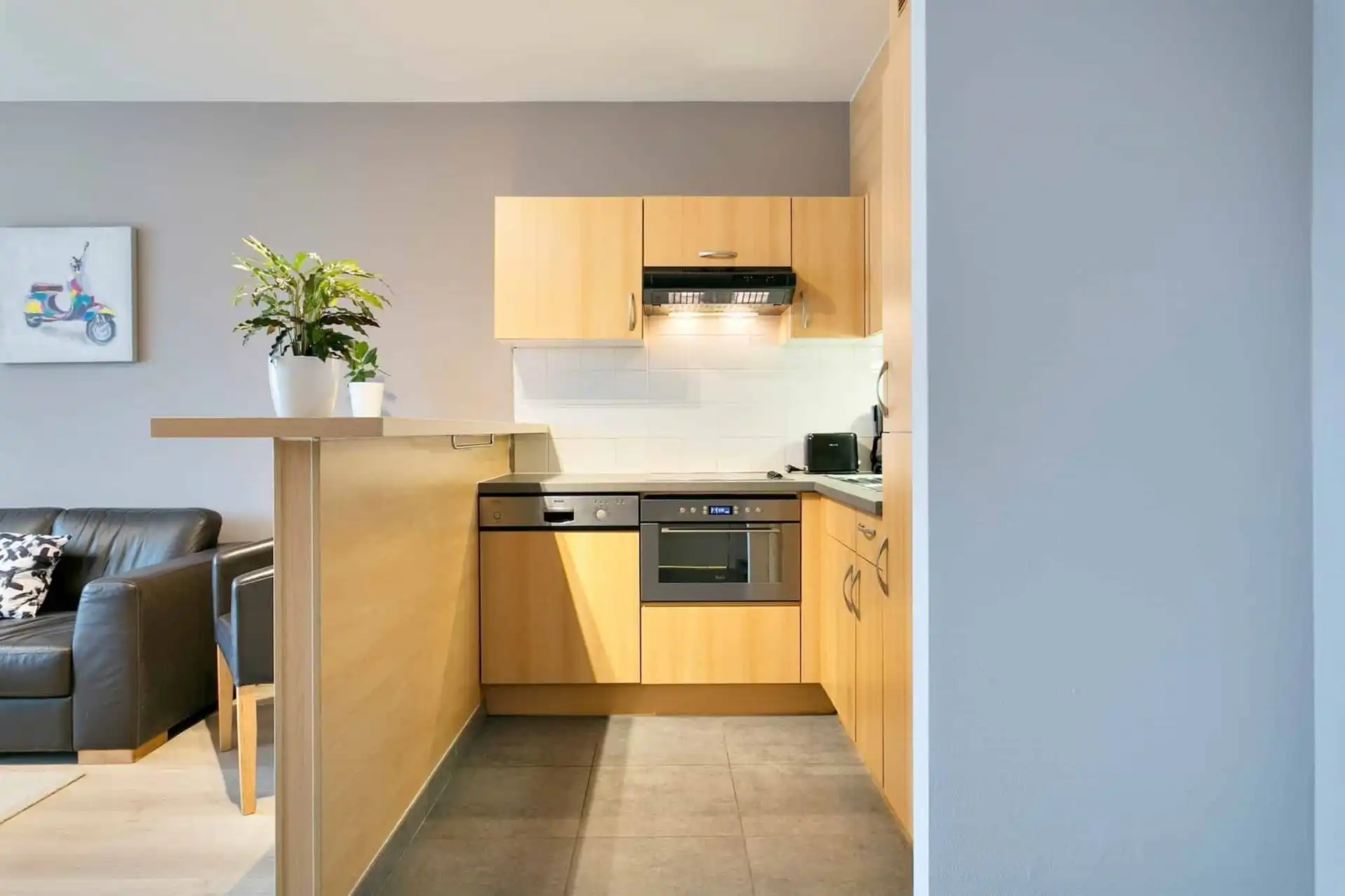  IN OPTIE Appartement op het gelijkvloers met terras foto 3