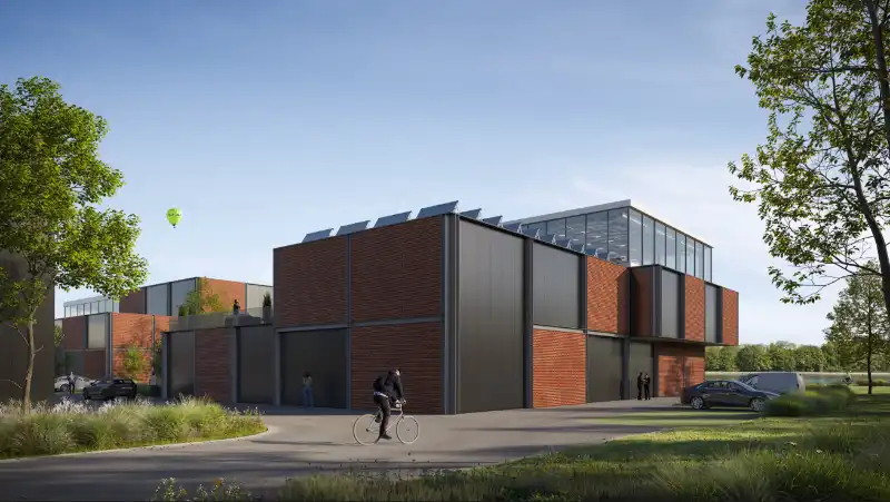 Hasselt: Nieuwbouw KMO-unit foto 2