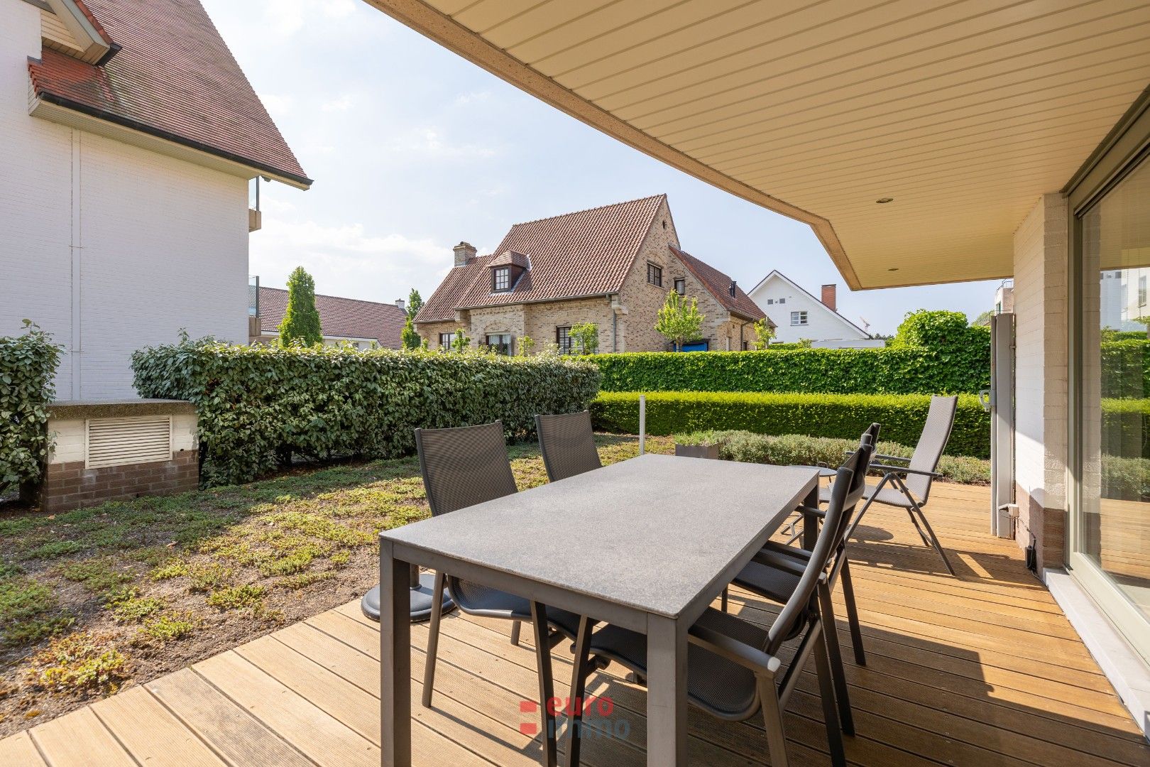 Schitterend gelijkvloers hoekappartement met zalig terras! foto 5