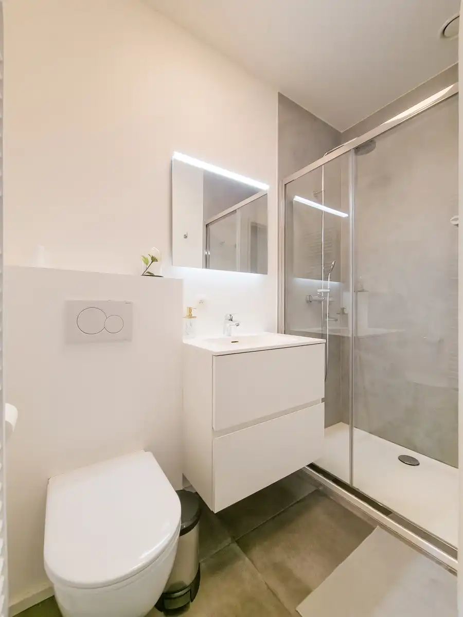 Prachtige gemeubelde studio met zicht op de Schelde foto 14