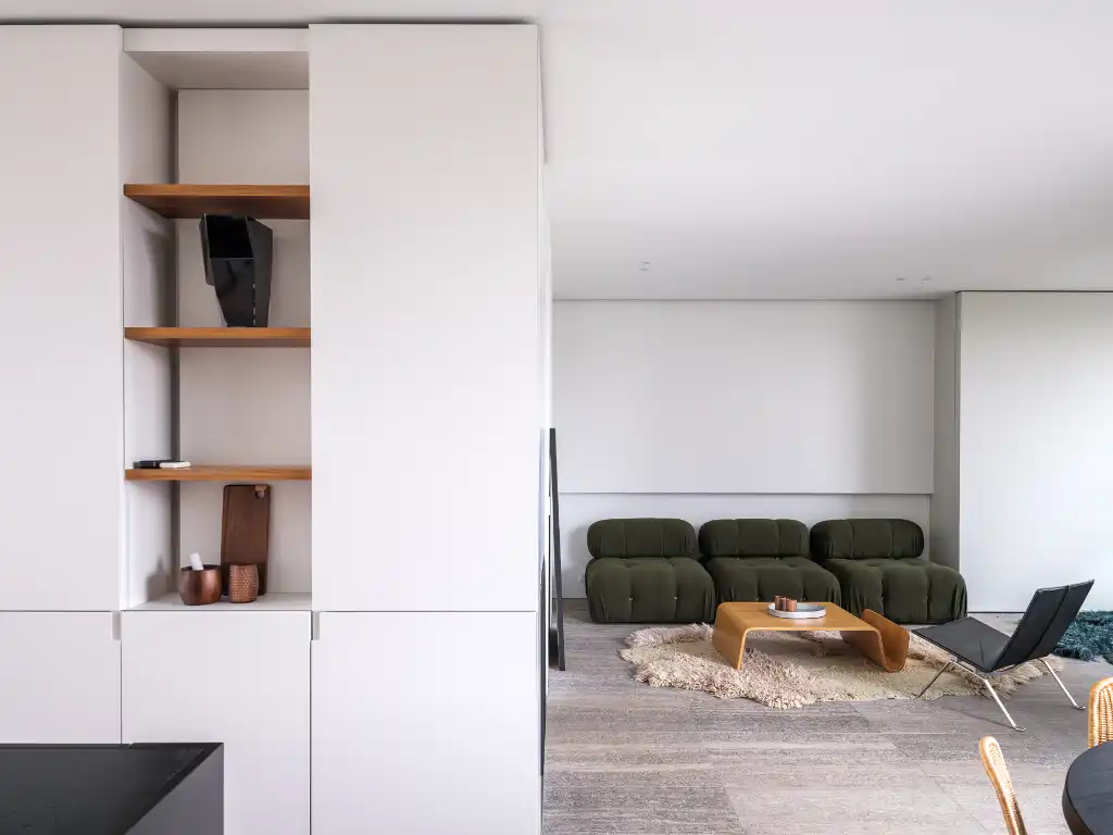 High-end duplexpenthouse met drie terrassen, gelegen in een architecturaal hoogstaand gebouw naar ontwerp van Element Architecten. foto 7