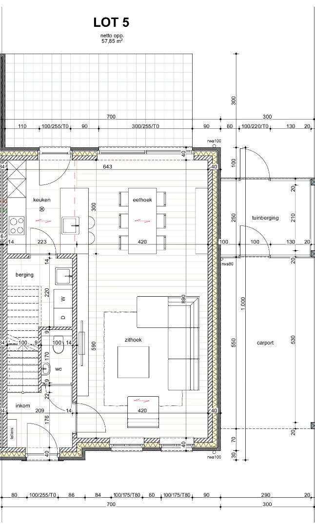 Nieuwbouwwoning (casco plus afgewerkt) -- E-peil 0 !! foto 6