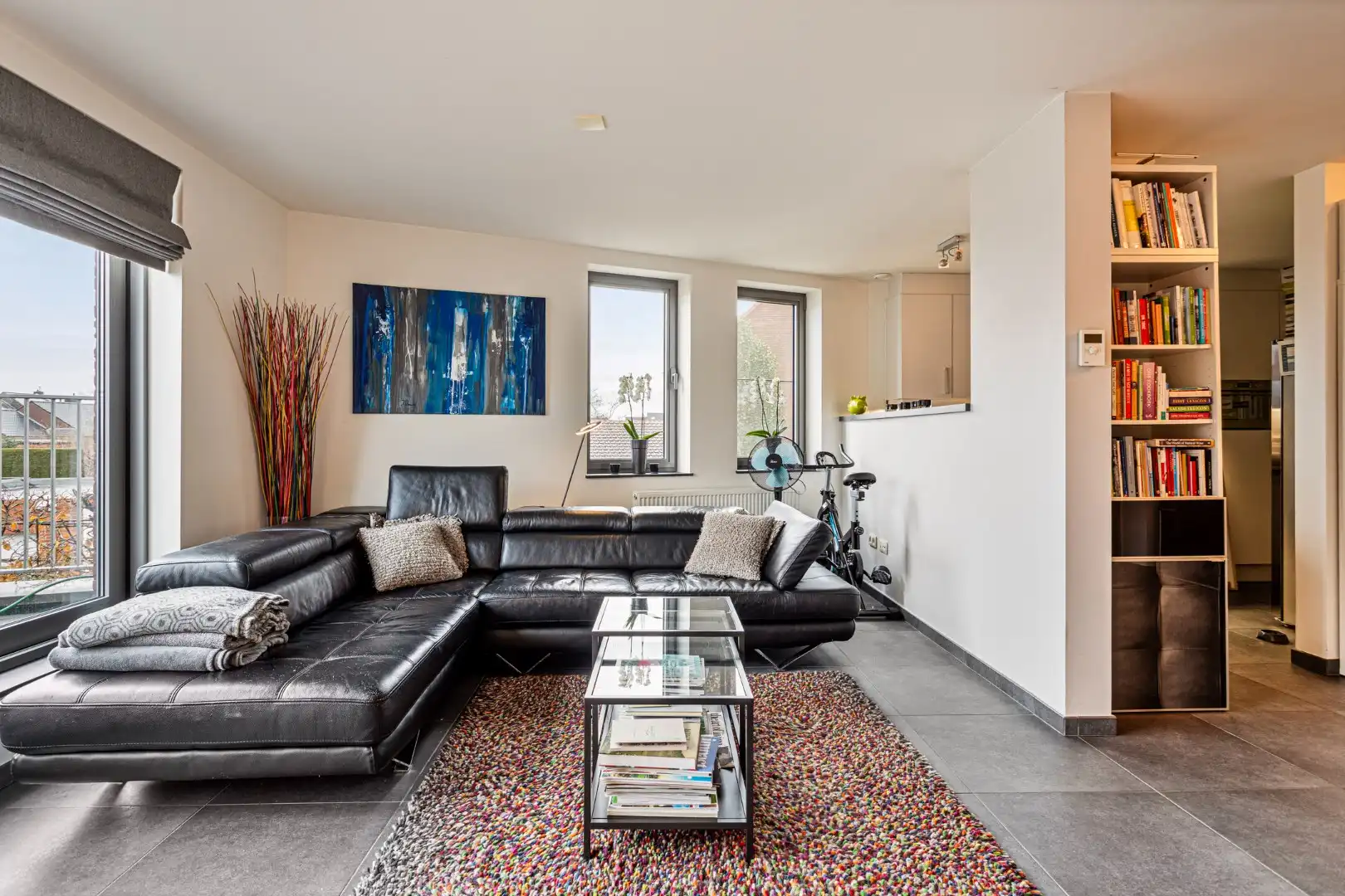 Zeer ruime & energiezuinige duplex met 4 slpks, mooi terras en garage te Ginderbuiten ! foto 6