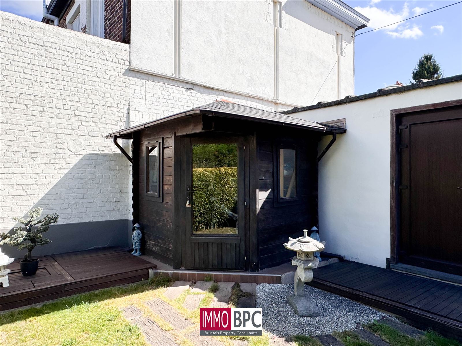 Gezelllige  woning met tuin en 2 garages  in Ganshoren! foto 6