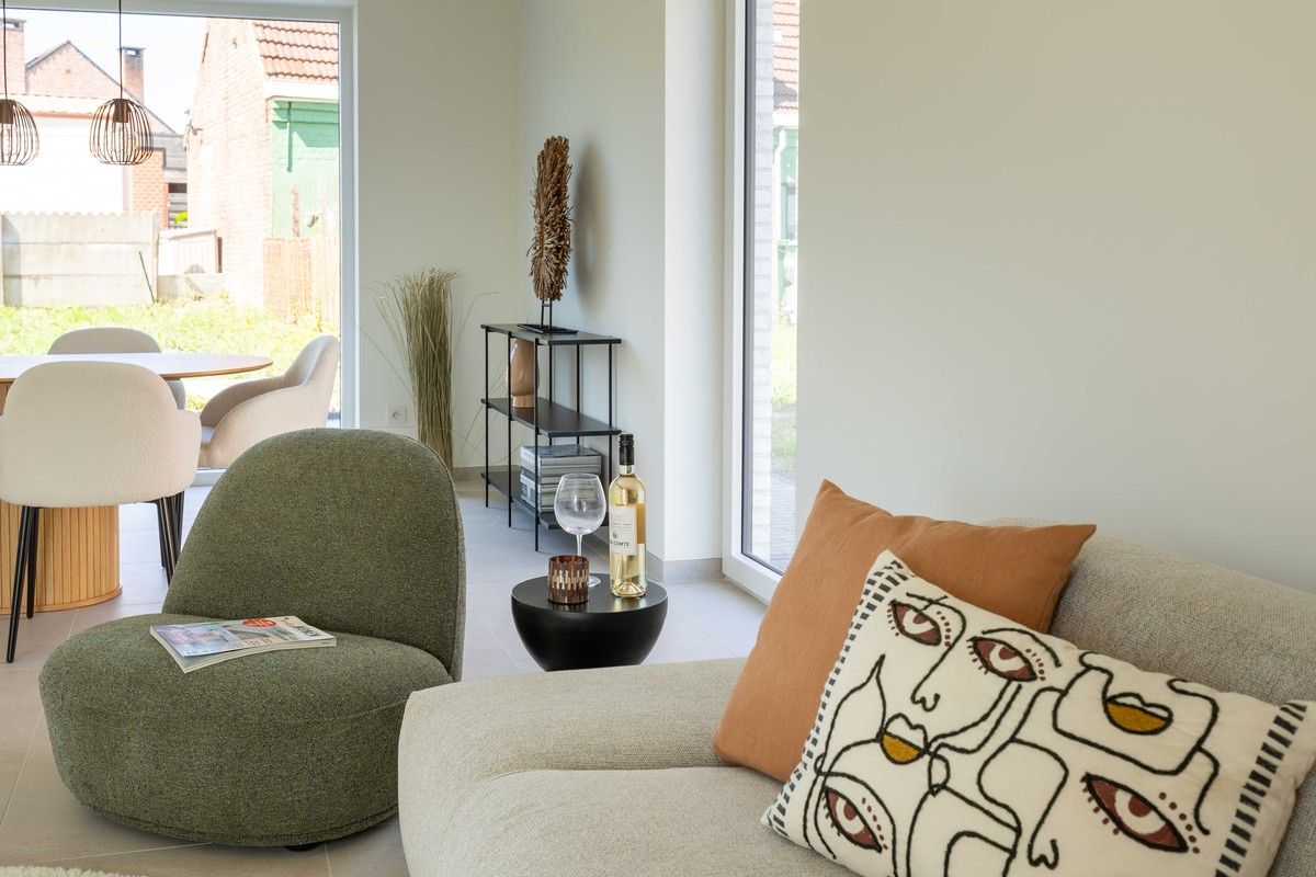 Twee moderne halfopen nieuwbouwwoningen Balegem-Dorp foto 3
