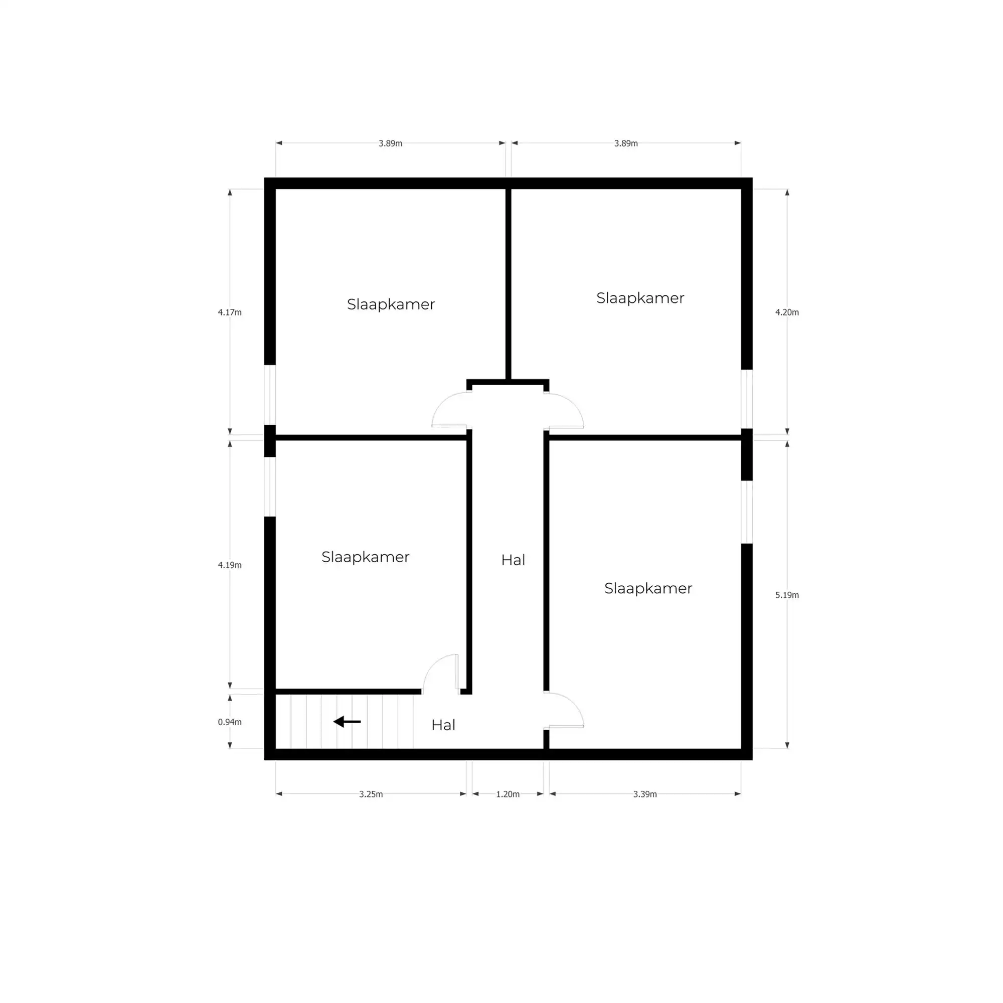 HANDELSHUIS MET RUIM HANDELSPAND EN 2 WOONENTITEITEN OP PERCEEL VAN 9A68CA TE KOERSEL foto 53
