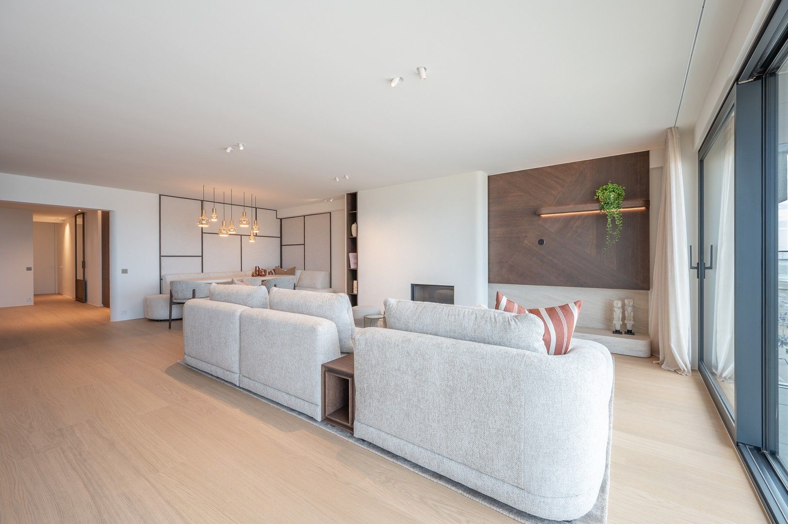 Subliem appartement met een gevelbreedte van 8 meter en frontaal zeezicht in het Zoute. foto 6