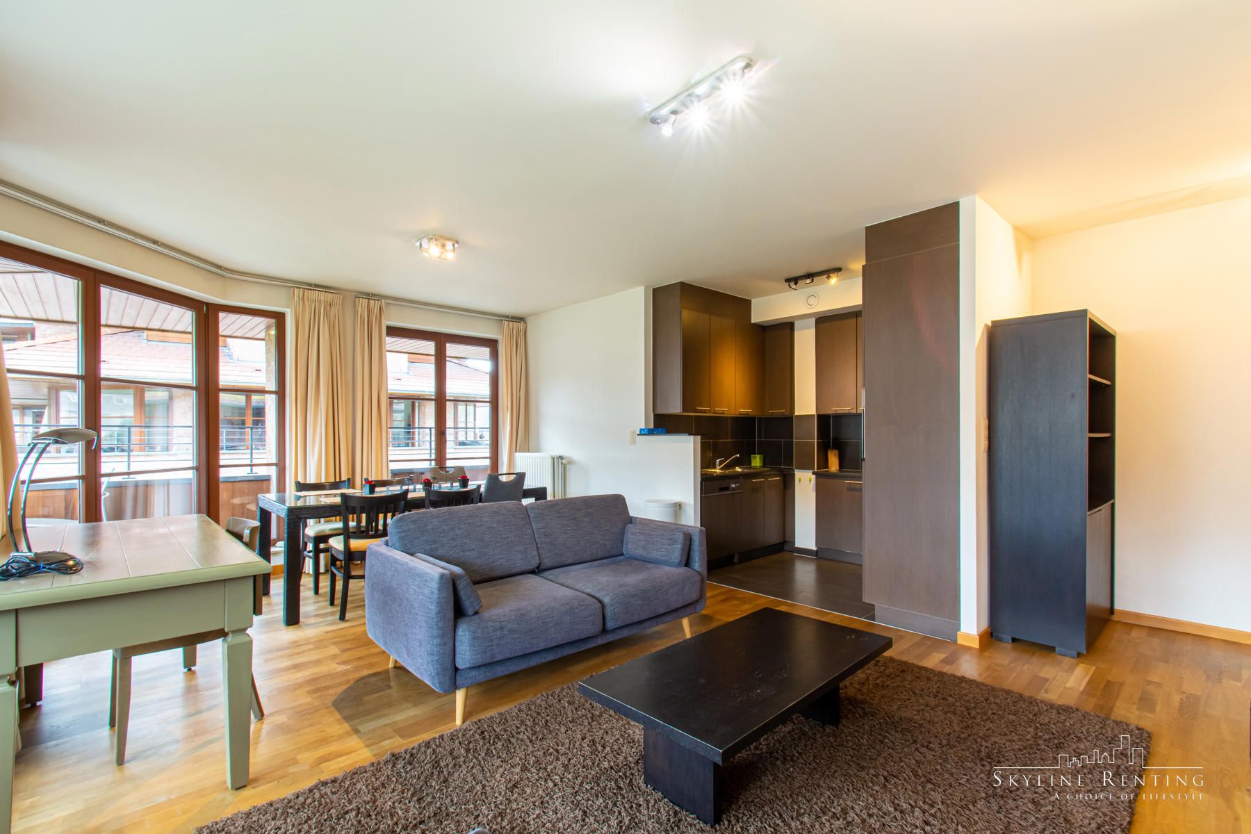 LICHTRIJK - Gemeubeld appartement 3 slpk. met terrassen foto 5
