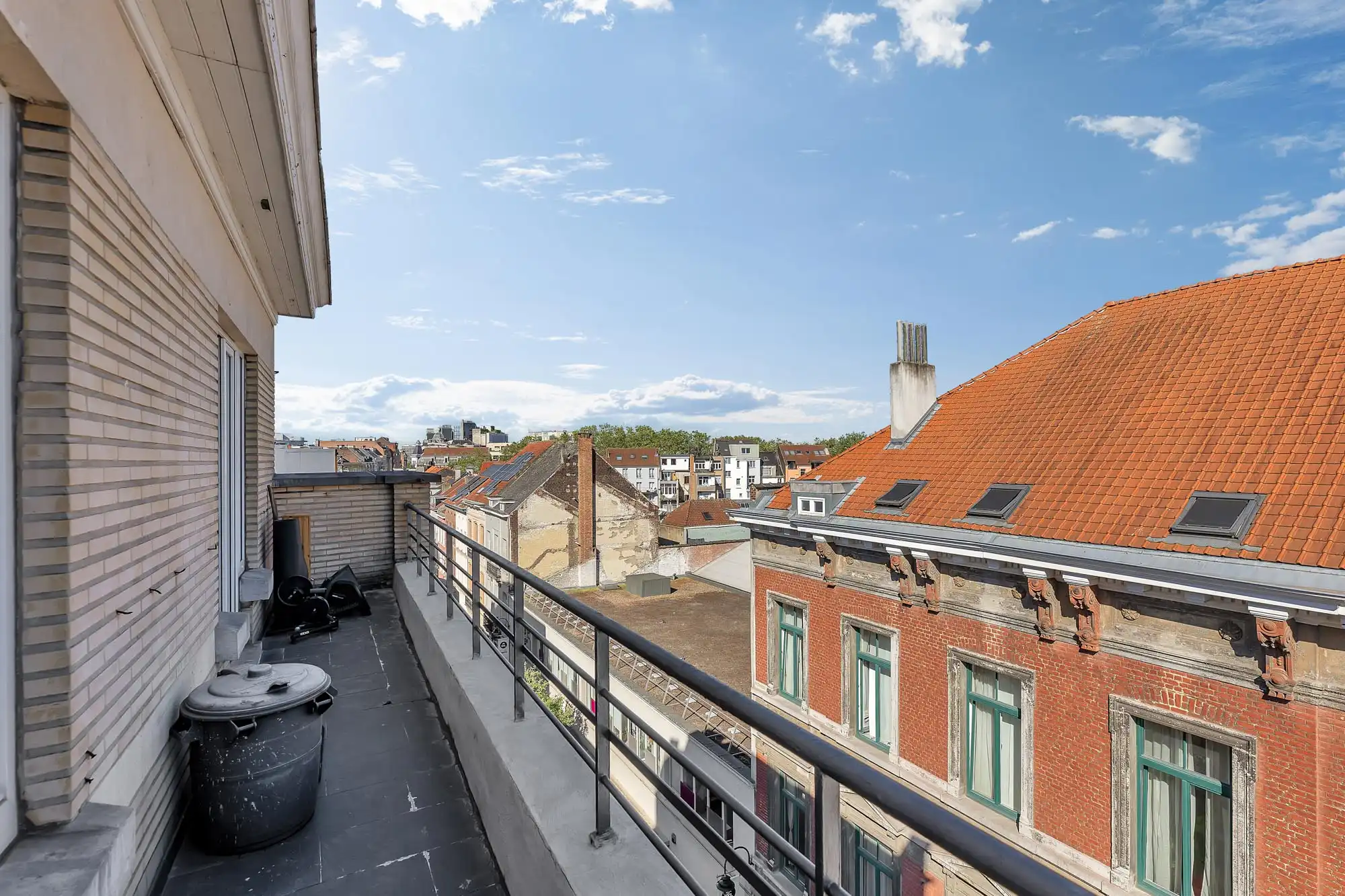 Penthouse te koop met één slaapkamer te Brussel foto 15