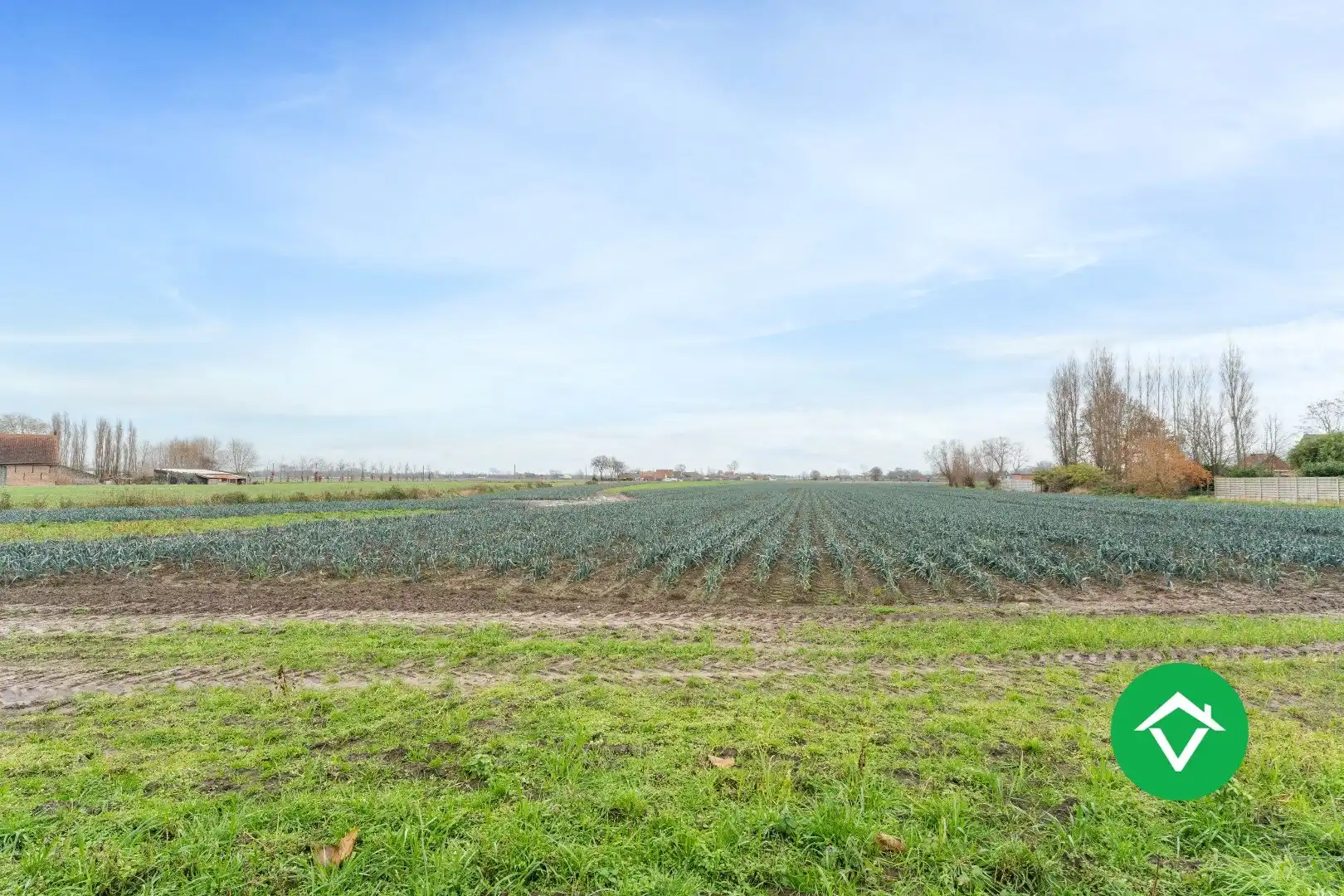 Instapklare woning met 2 slaapkamers en zicht op de groene velden te Eernegem foto 25