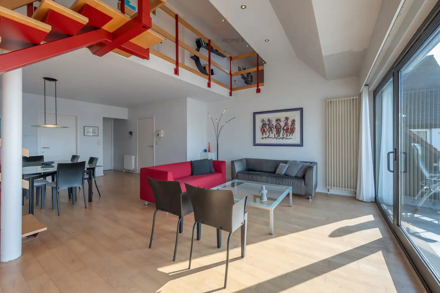 Licht en ruim duplexappartement met zonovergoten terras in Heist foto 11