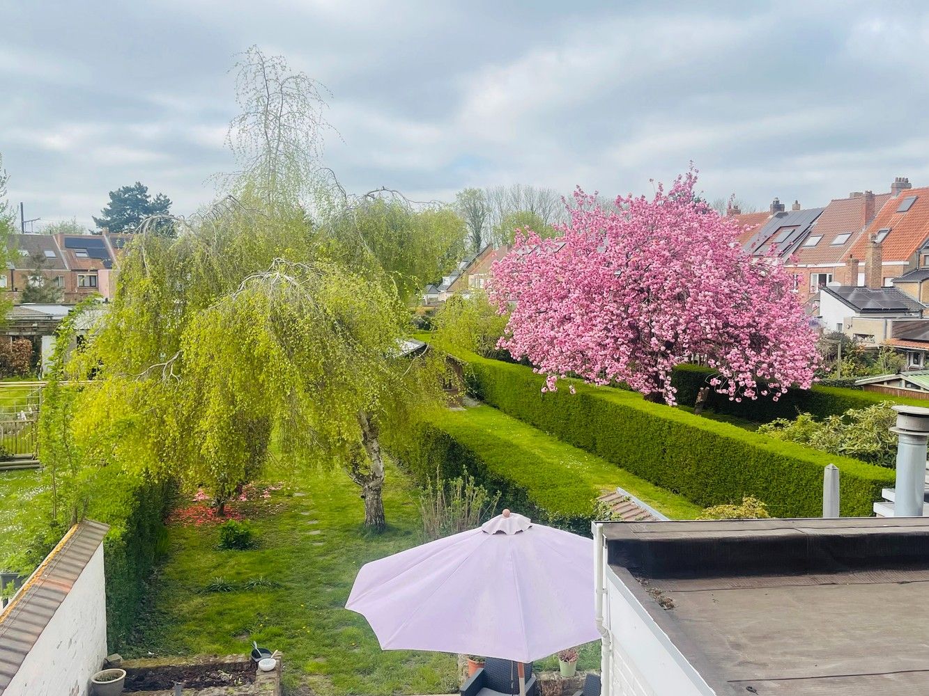 Vooraan Sint-Pieters, supergoede ligging vlakbij  Scheepdalebrug, Energiezuinig gezellig woonhuis met grote tuin. foto {{pictureIndex}}