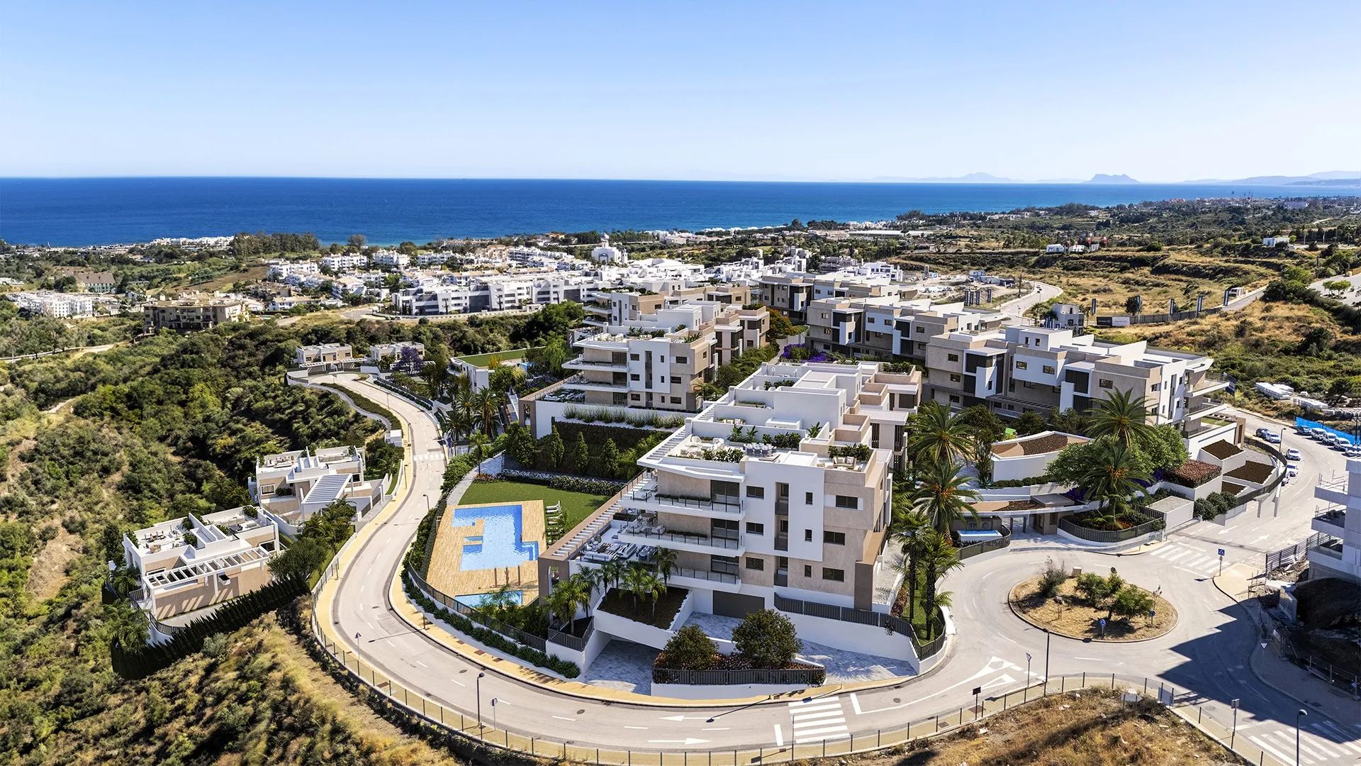 Luxe leven met mediterraans uitzicht: nieuw, eigentijds project in Estepona! foto 4