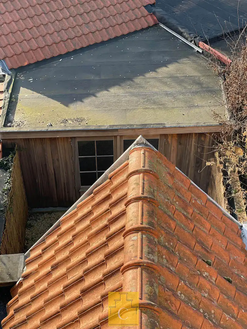 Instapklare trapgevelwoning met zonnig terrastuintje en grote berging, centrum, rustige straat omgeving ’t Zand foto 15
