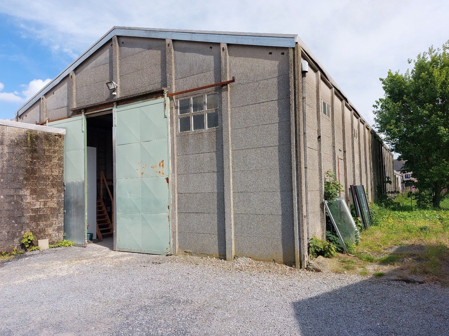 Vlot bereikbare loods van 525m² foto 16