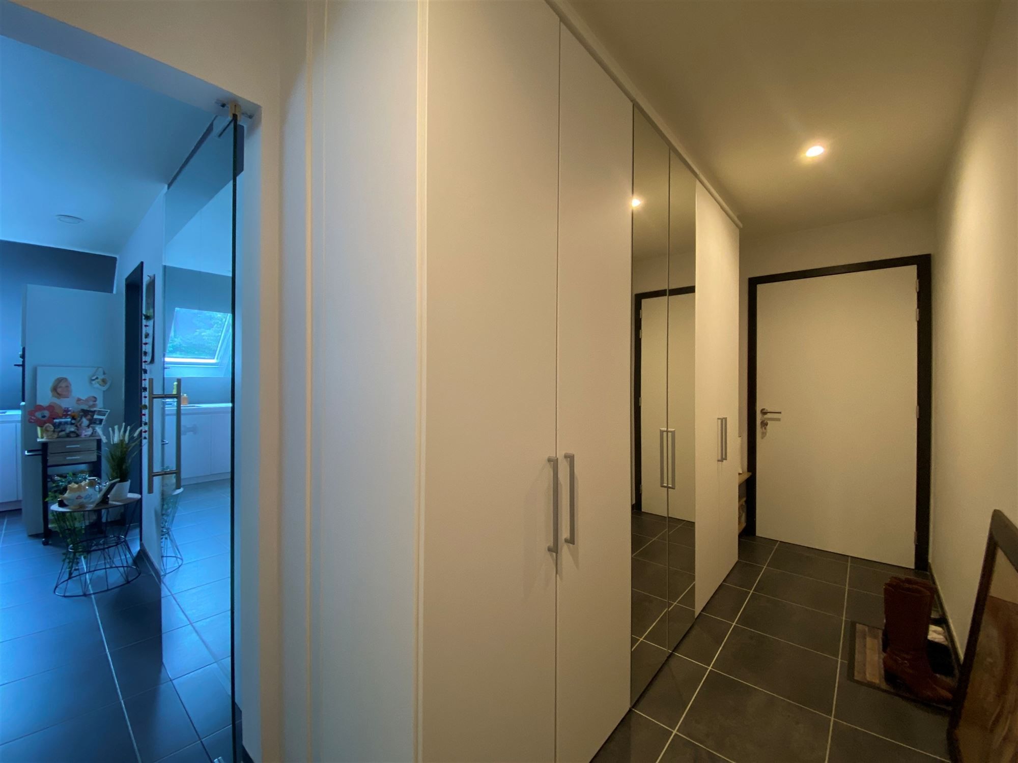 Energiezuinig 1-slpk appartement met garage en uniek zicht op groen in hartje Evergem foto 4