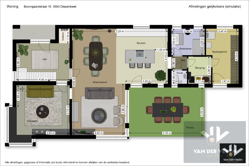 Multifunctioneel eigendom met 2 wooneenheden op een riant perceel van 21 aren 83 centiaren op een goed bereikbare, rustige locatie in Diepenbeek foto 16