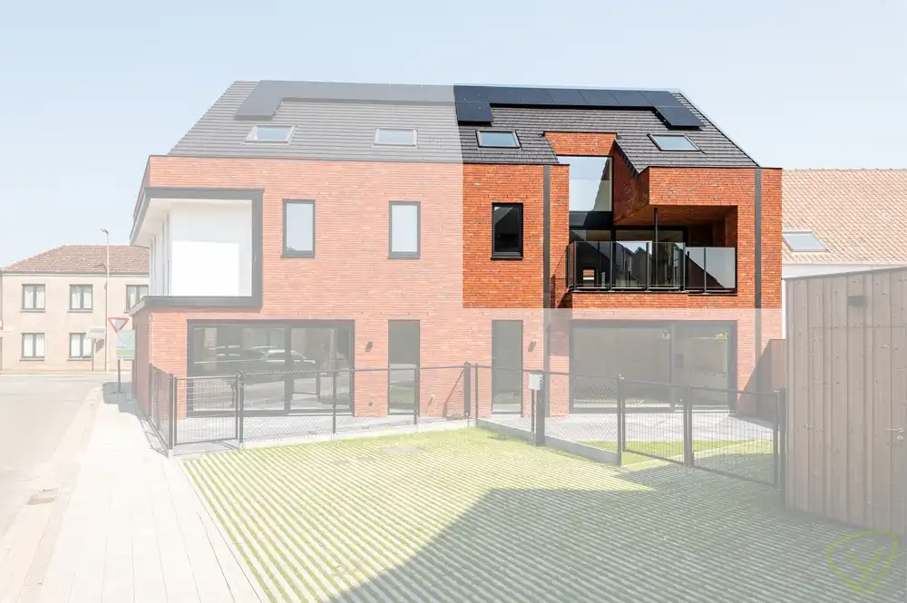 Nieuwbouw duplexappartement te koop in het centrum van Boekhoute foto {{pictureIndex}}