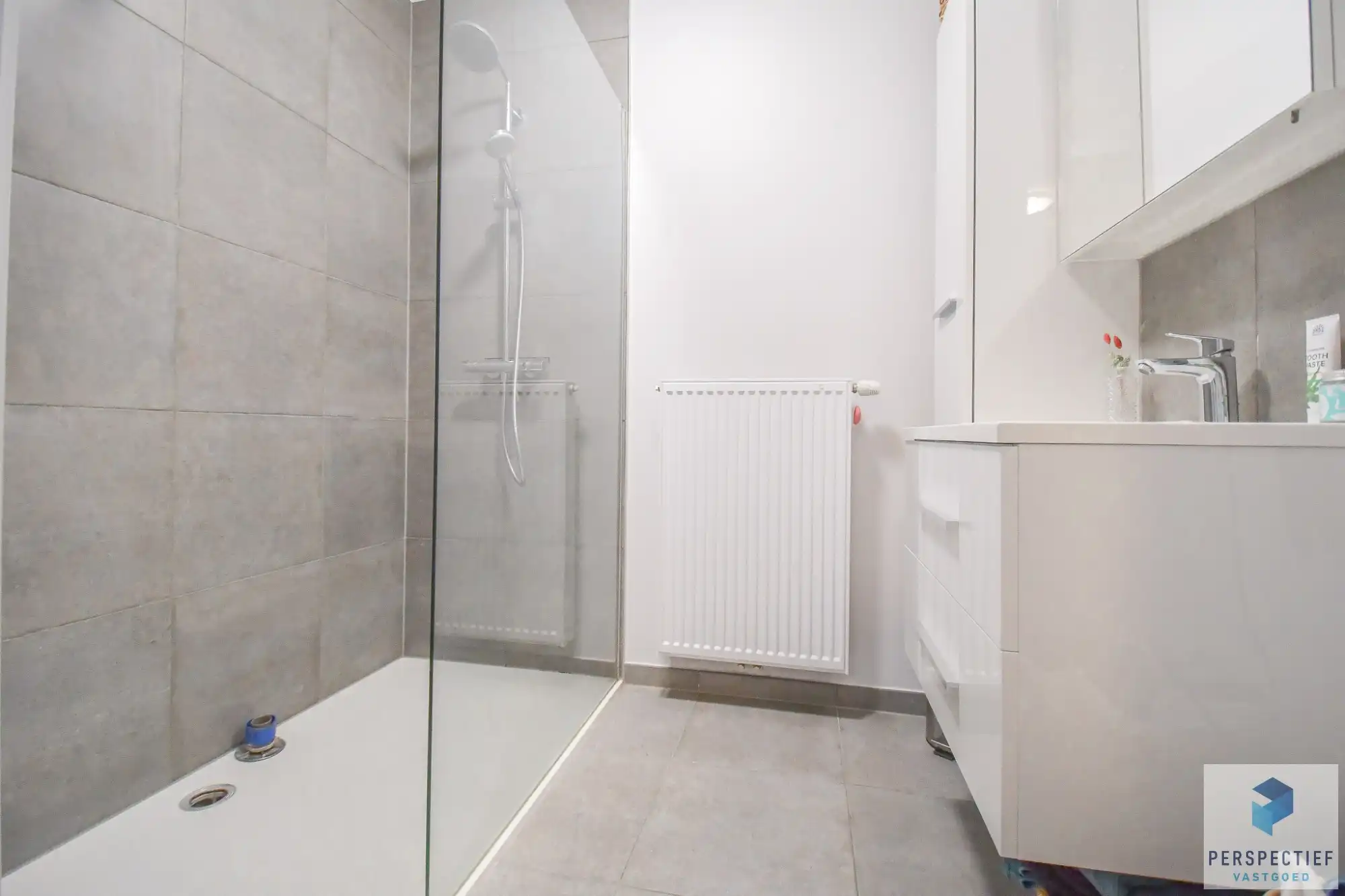 Ruim gelijkvloers appartement met 2 slaapkamers, voor- én achtertuin met terras & mogelijkheid tot aankoop staanplaats foto 12